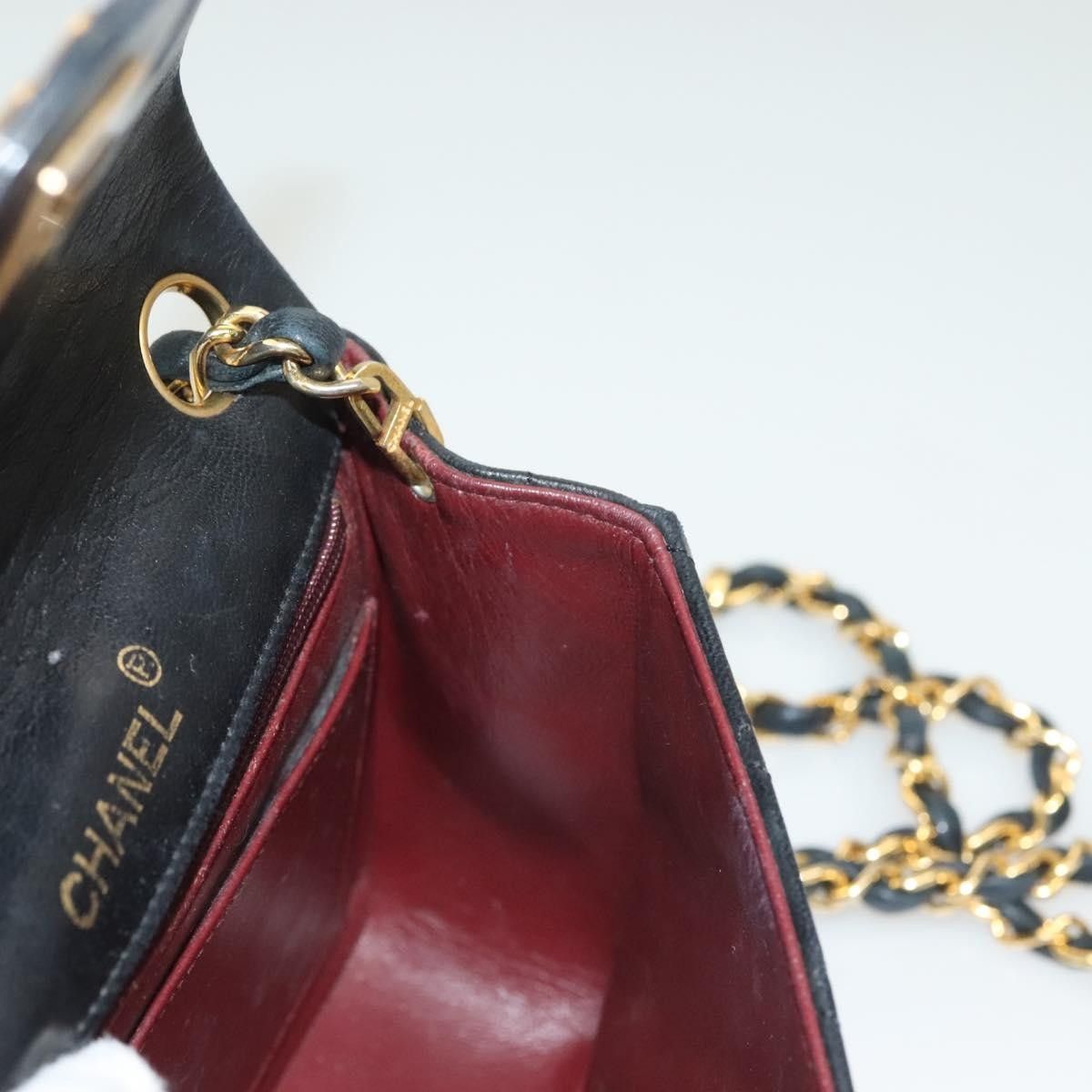 Chanel Chanel Vintage Square Classic Single Flap Bag Quilted Lambskin Size ONE SIZE - 20 Thumbnail
