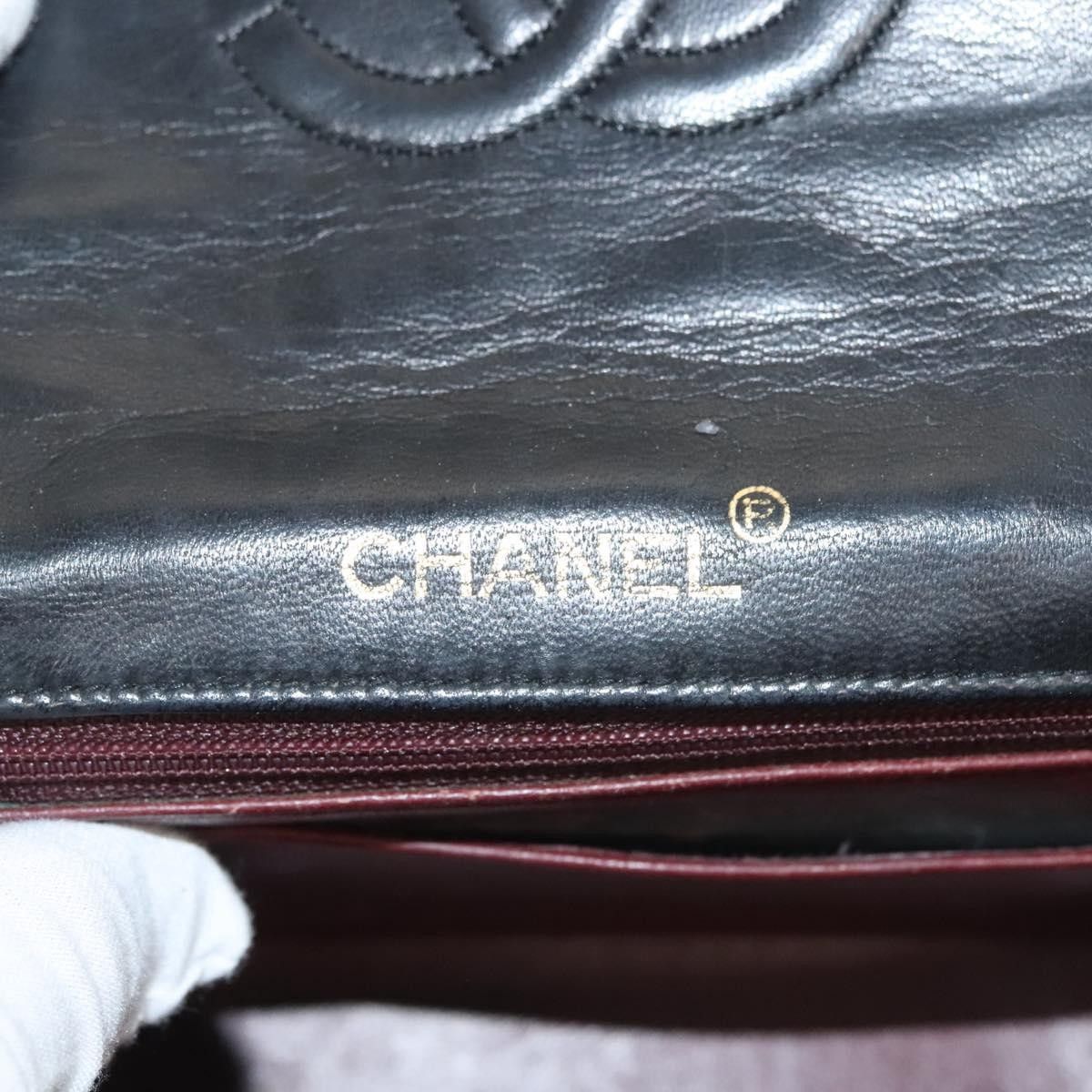 Chanel Chanel Vintage Square Classic Single Flap Bag Quilted Lambskin Size ONE SIZE - 6 Thumbnail