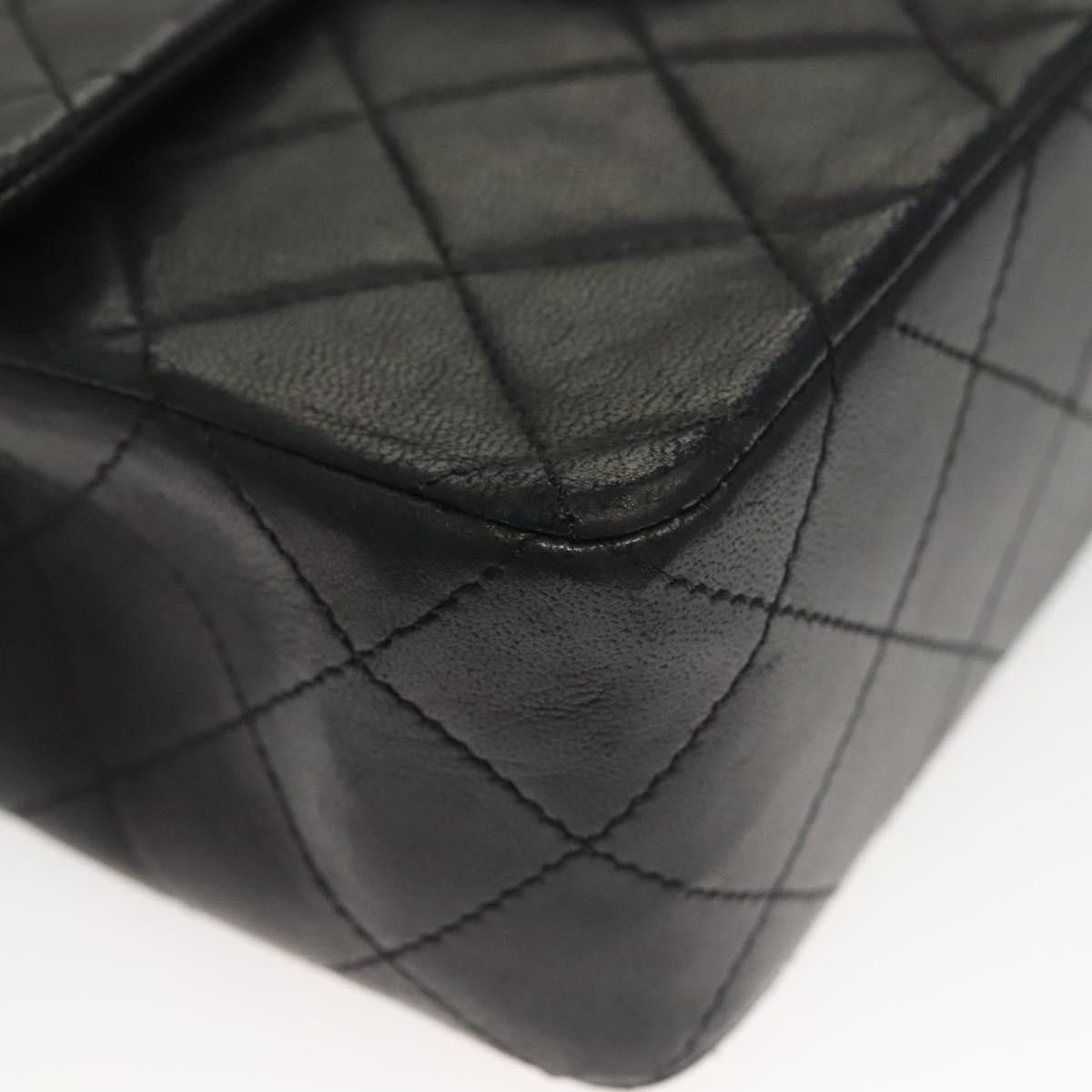 Chanel Chanel Vintage Square Classic Single Flap Bag Quilted Lambskin Size ONE SIZE - 8 Thumbnail