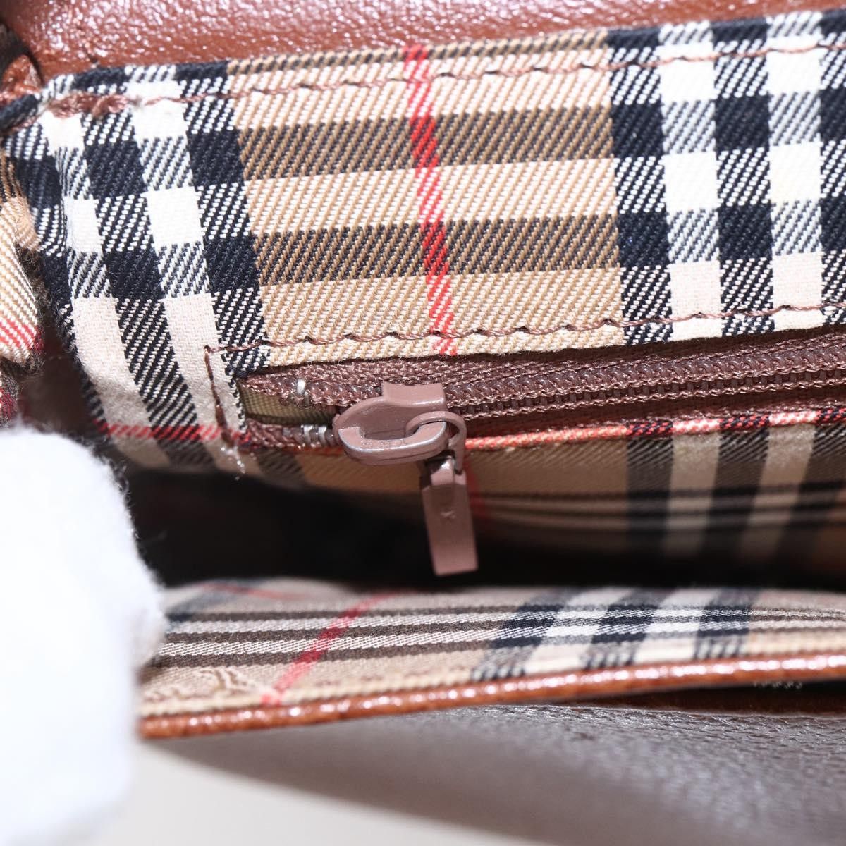 Burberry Burberry Vintage Shoulder Bag Leather Size ONE SIZE - 12 Thumbnail