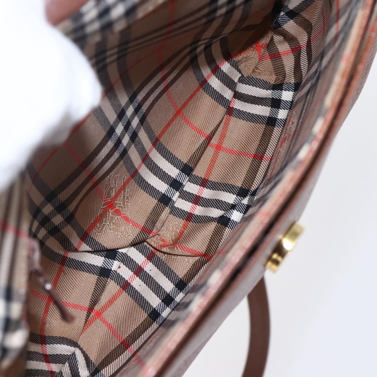 Burberry Burberry Vintage Shoulder Bag Leather Size ONE SIZE - 5 Thumbnail