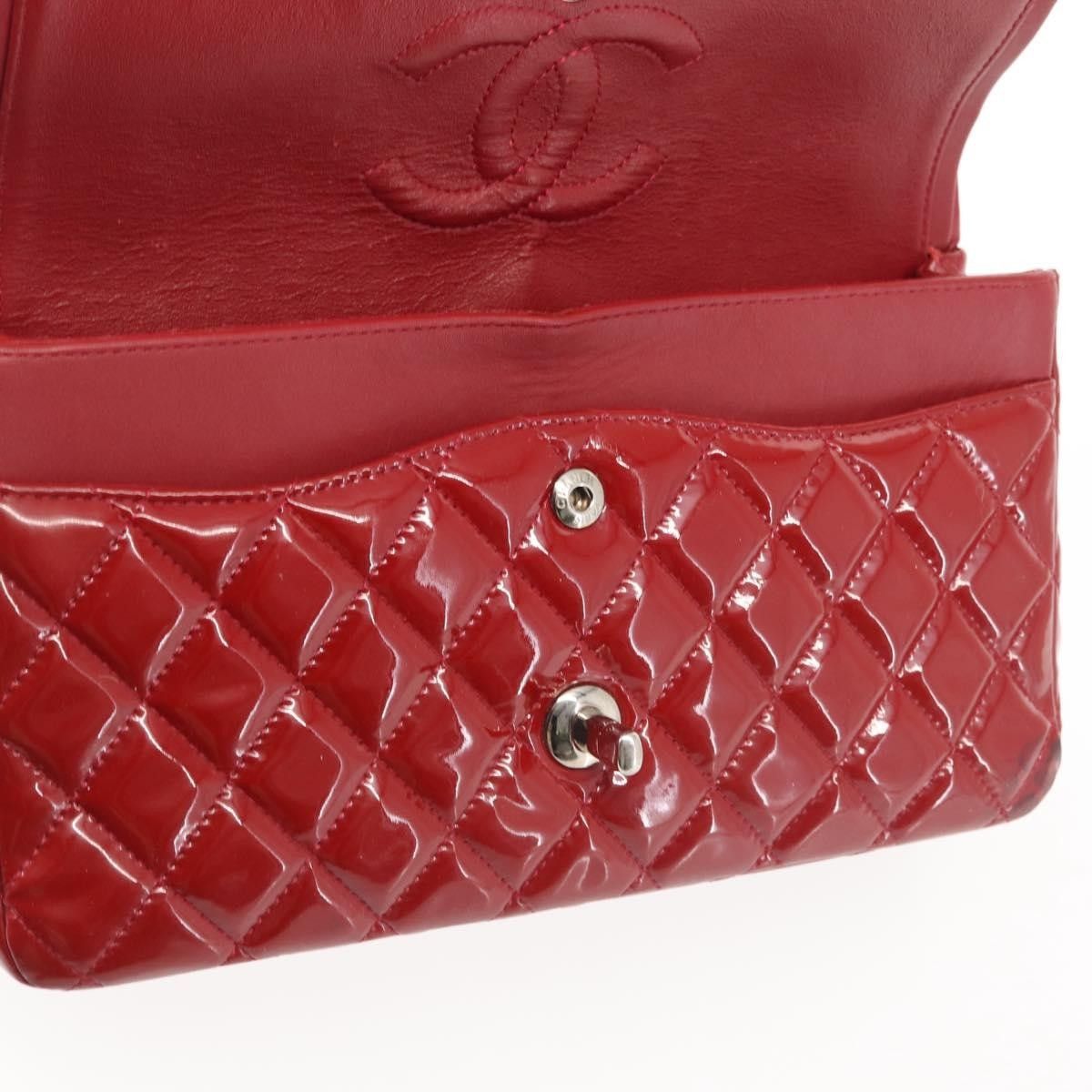 Chanel Chanel Timeless - Classic Double Flap Bag Quilted Patent Size ONE SIZE - 23 Thumbnail