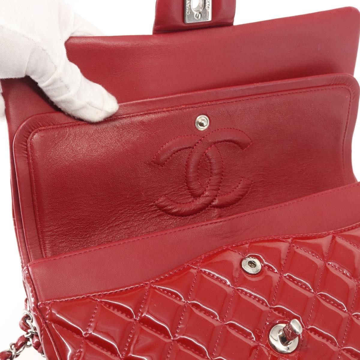 Chanel Chanel Timeless - Classic Double Flap Bag Quilted Patent Size ONE SIZE - 17 Thumbnail