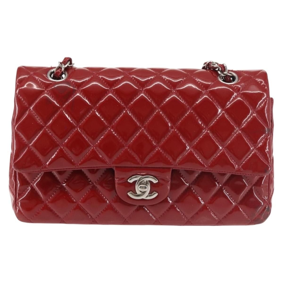 Chanel Chanel Timeless - Classic Double Flap Bag Quilted Patent Size ONE SIZE - 20 Thumbnail