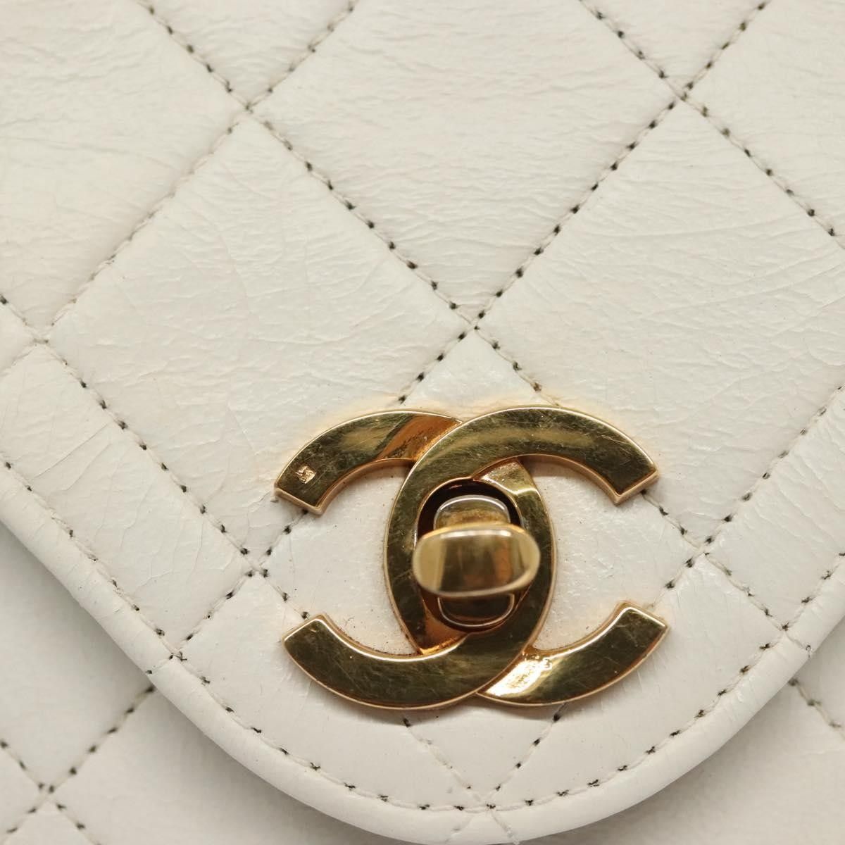 Chanel Chanel Chain Flap Shoulder Bag Quilted Lambskin Size ONE SIZE - 16 Thumbnail