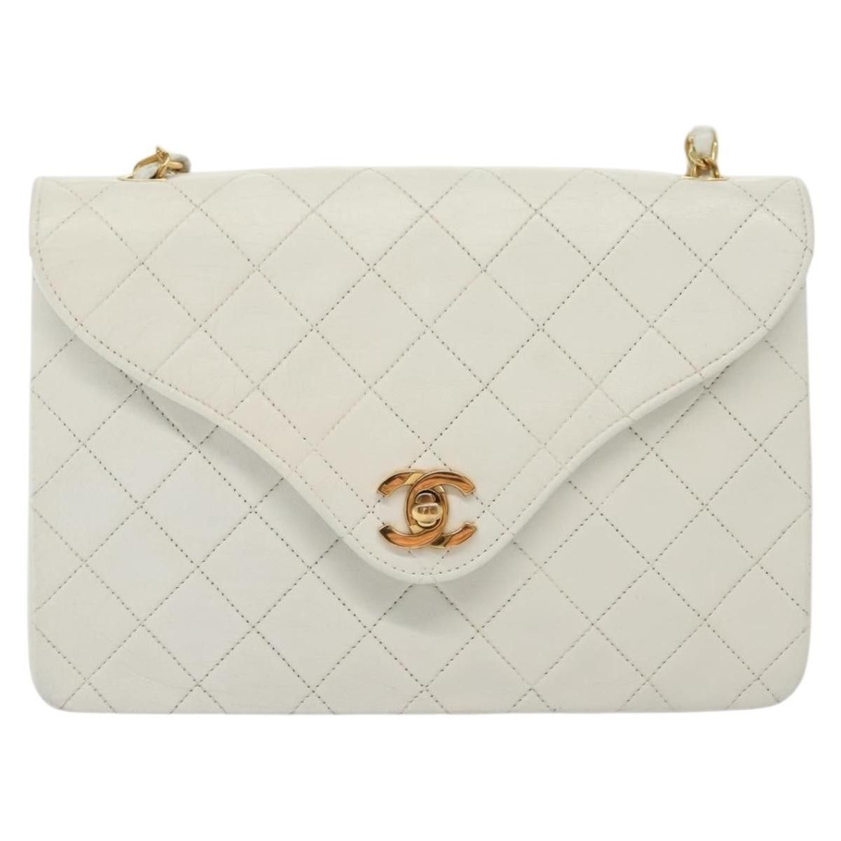 Chanel Chanel Chain Flap Shoulder Bag Quilted Lambskin Size ONE SIZE - 17 Thumbnail