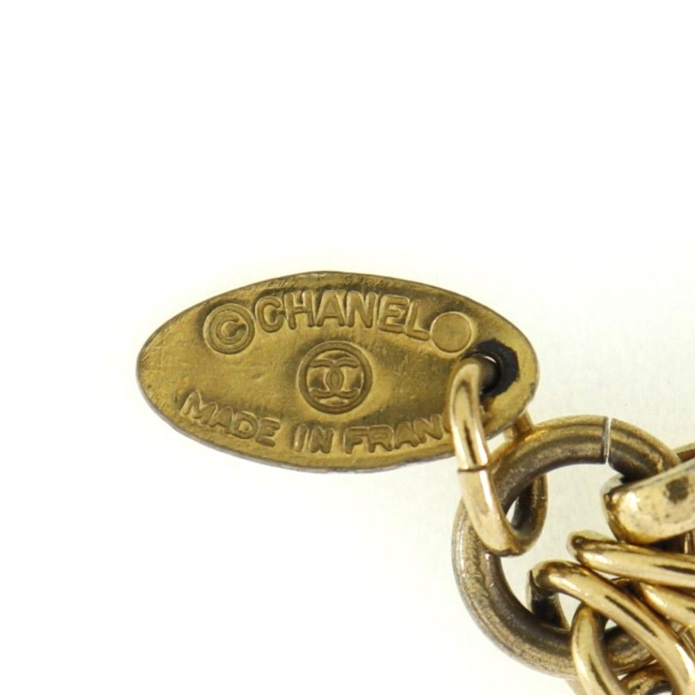 Chanel Chanel Vintage Double CC Pendant Metal Size ONE SIZE - 3 Thumbnail