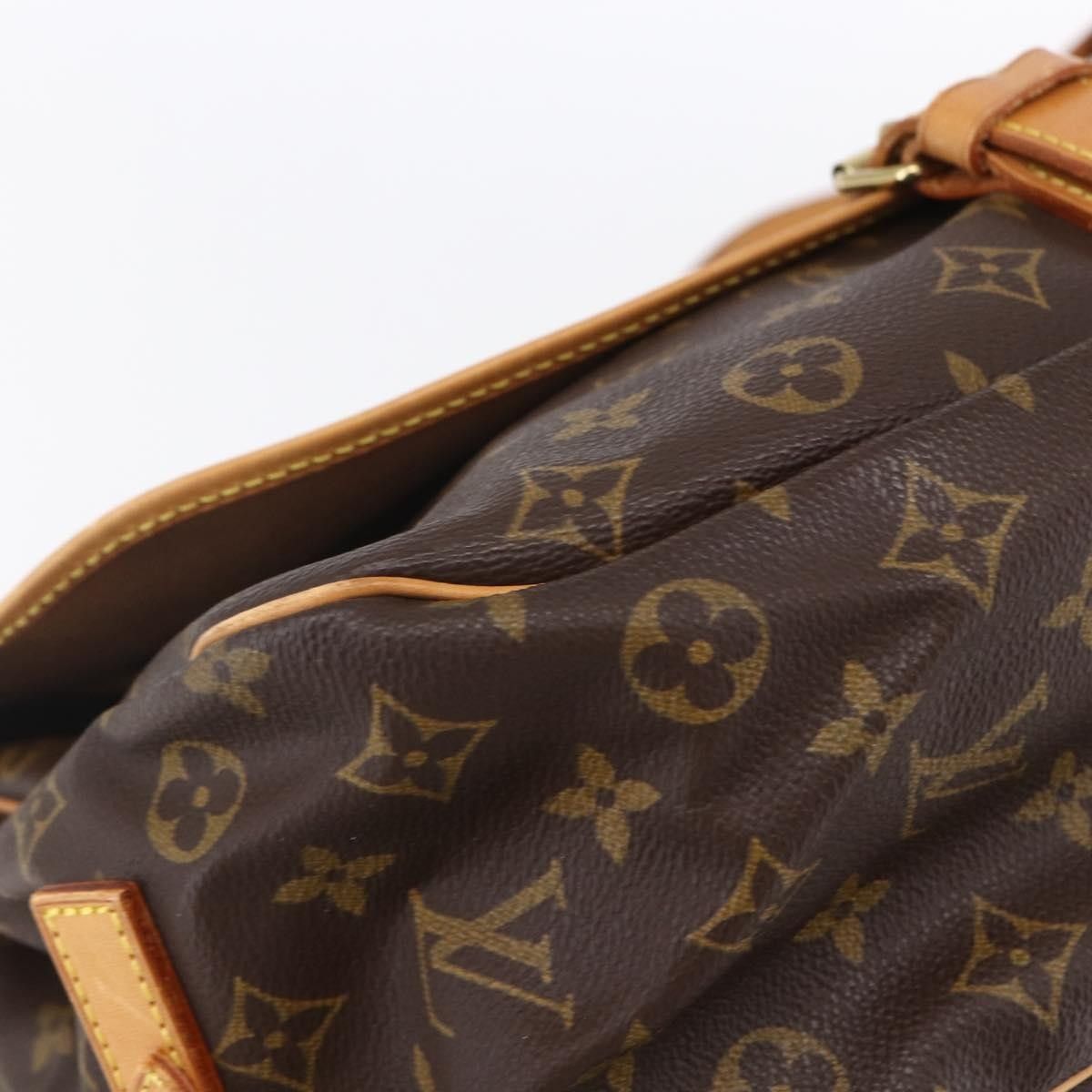 Louis Vuitton Louis Vuitton Saumur Handbag Monogram Canvas Size ONE SIZE - 9 Thumbnail