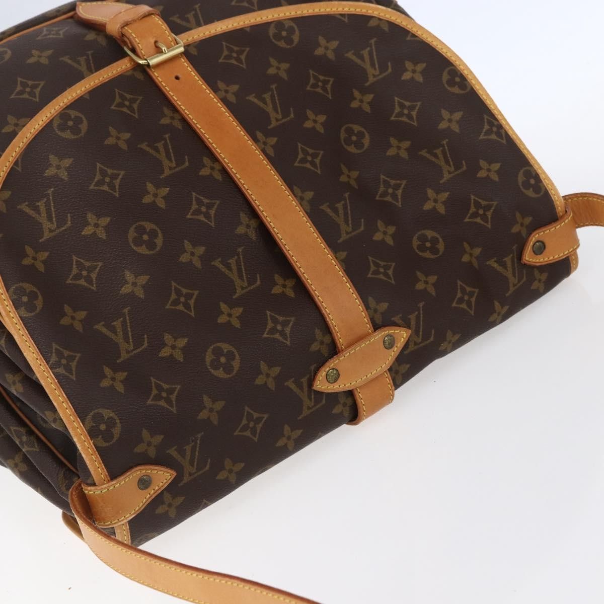 Louis Vuitton Louis Vuitton Saumur Handbag Monogram Canvas Size ONE SIZE - 15 Thumbnail