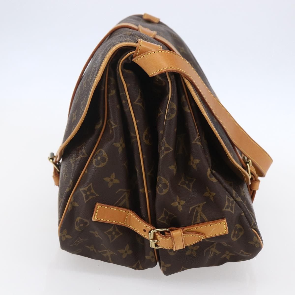 Louis Vuitton Louis Vuitton Saumur Handbag Monogram Canvas Size ONE SIZE - 3 Thumbnail