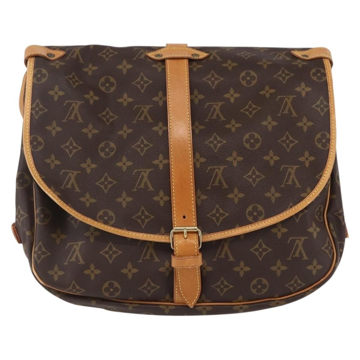 Louis Vuitton Louis Vuitton Saumur Handbag Monogram Canvas Size ONE SIZE - 17 Thumbnail
