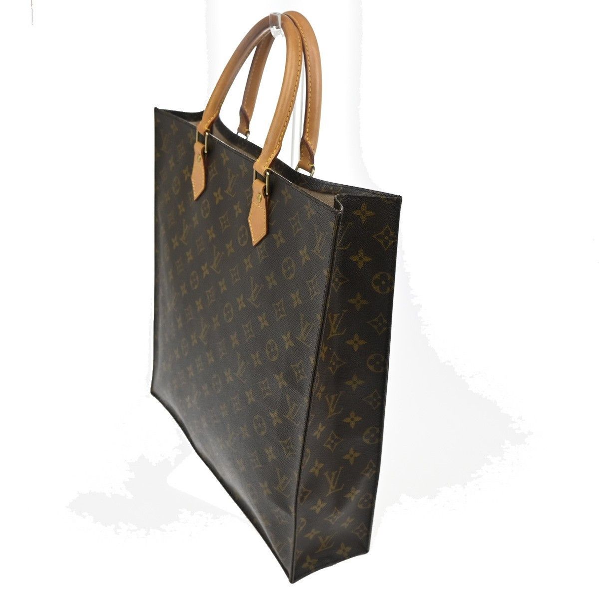 Louis Vuitton Louis Vuitton Sac Plat Bag Monogram Canvas Size ONE SIZE - 3 Thumbnail