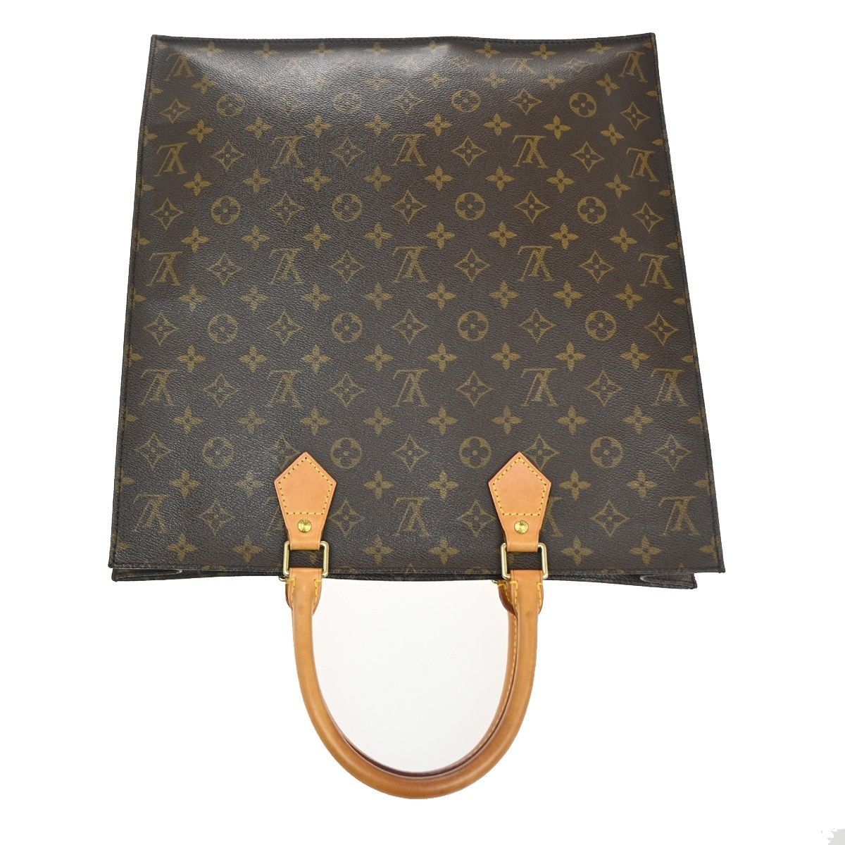 Louis Vuitton Louis Vuitton Sac Plat Bag Monogram Canvas Size ONE SIZE - 9 Thumbnail
