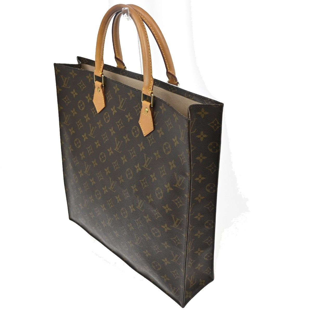 Louis Vuitton Louis Vuitton Sac Plat Bag Monogram Canvas Size ONE SIZE - 4 Thumbnail