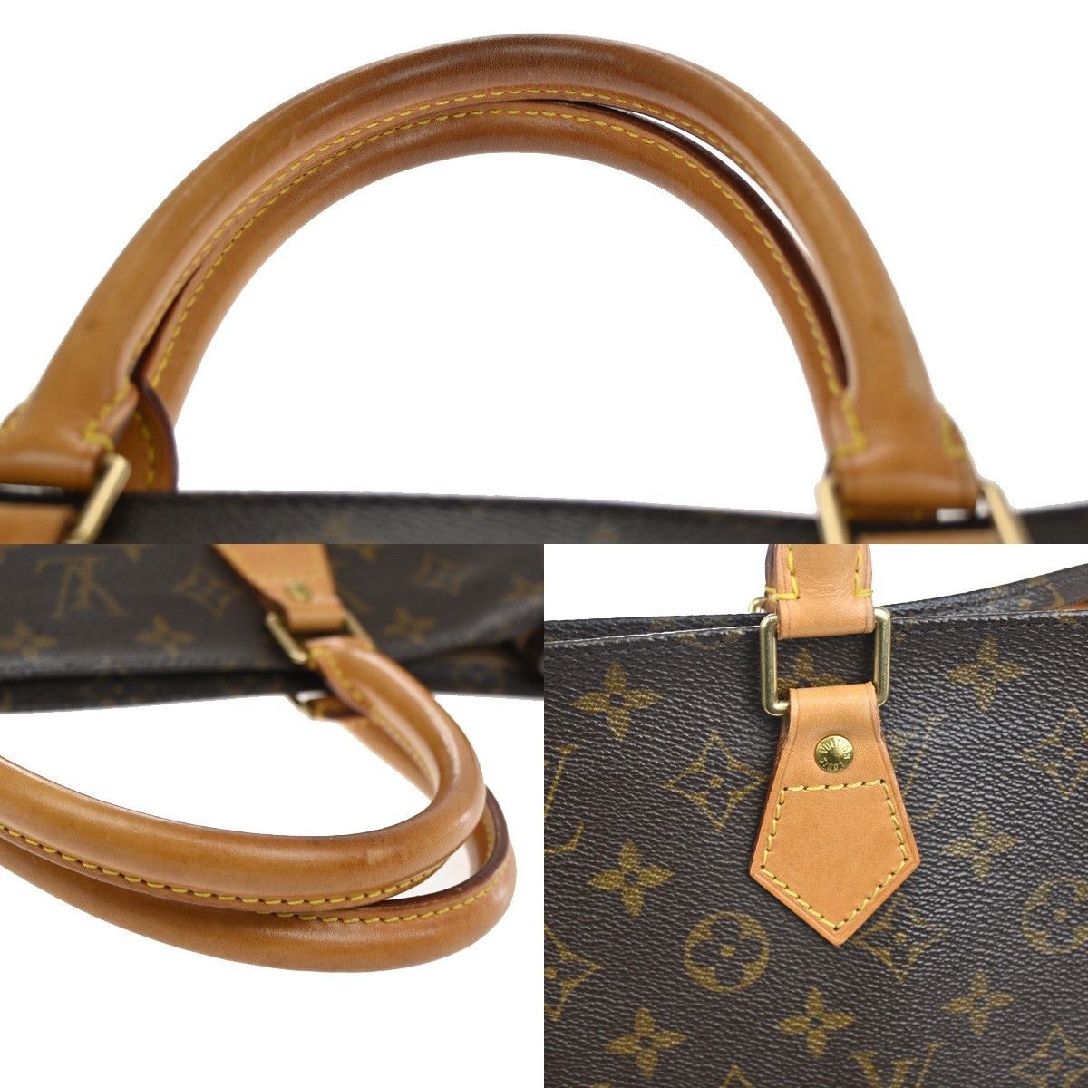 Louis Vuitton Louis Vuitton Sac Plat Bag Monogram Canvas Size ONE SIZE - 7 Thumbnail