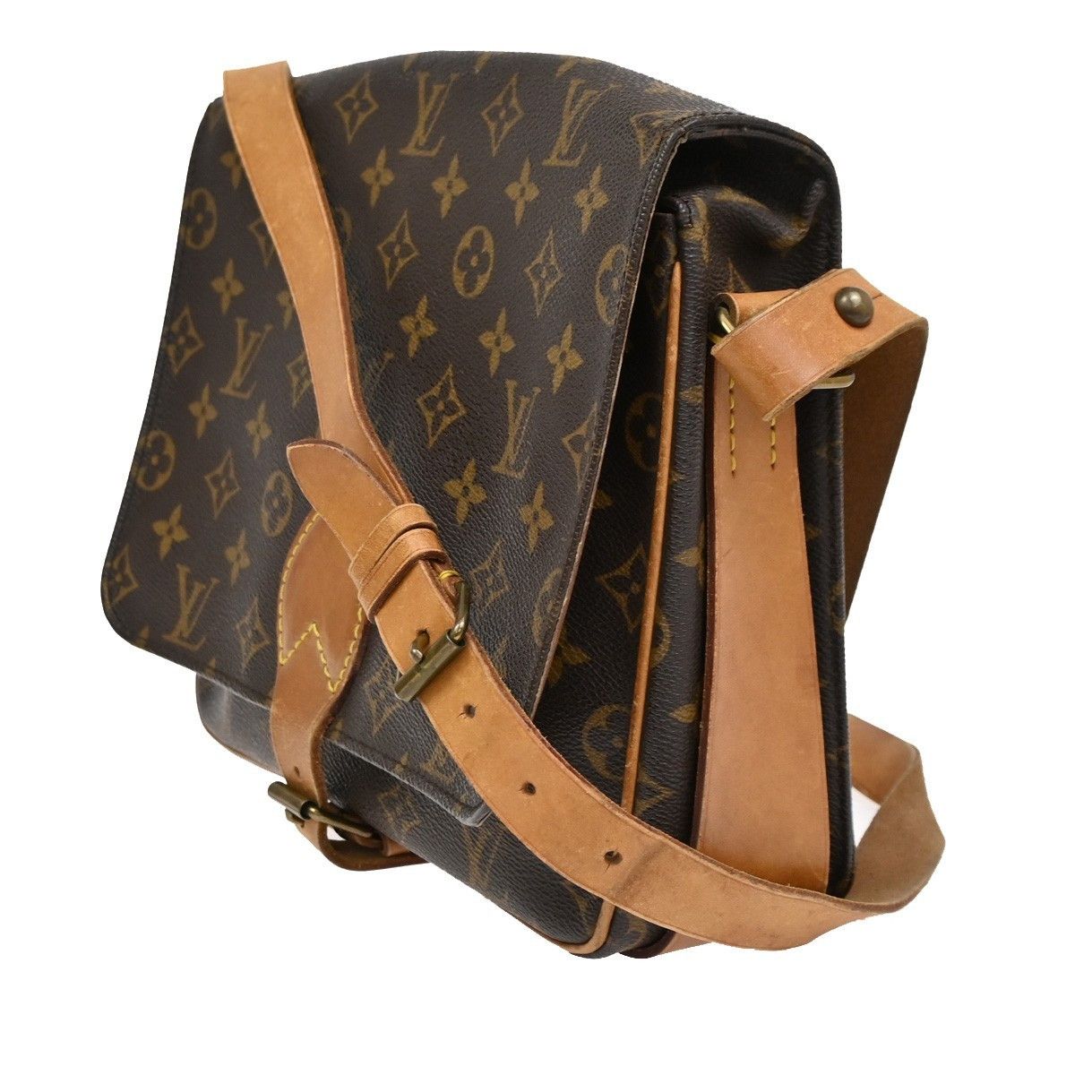 Louis Vuitton Louis Vuitton Cartouchiere Handbag Monogram Canvas Size ONE SIZE - 3 Thumbnail