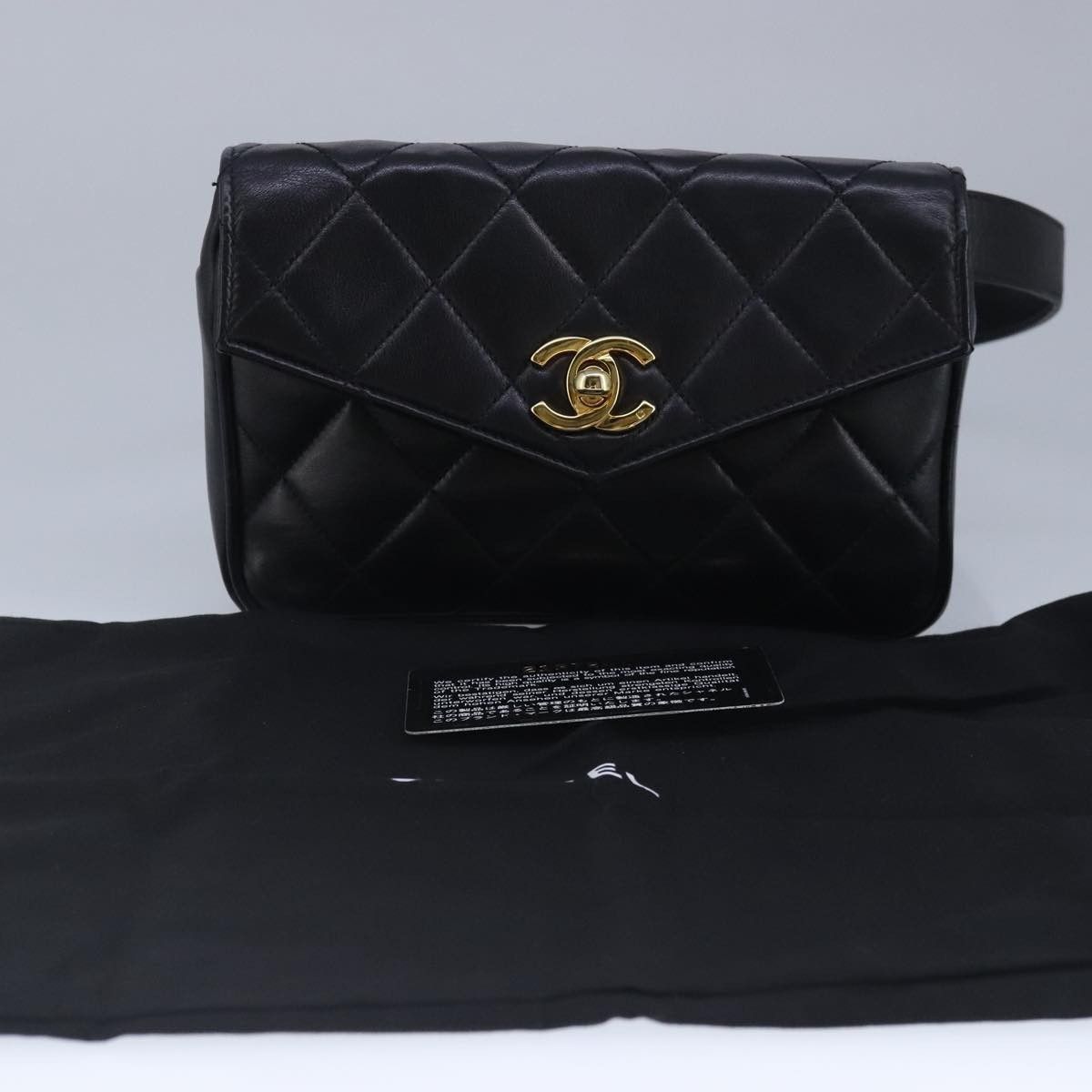 Chanel Chanel Vintage CC Flap Waist Bag Quilted Leather Size ONE SIZE - 14 Thumbnail