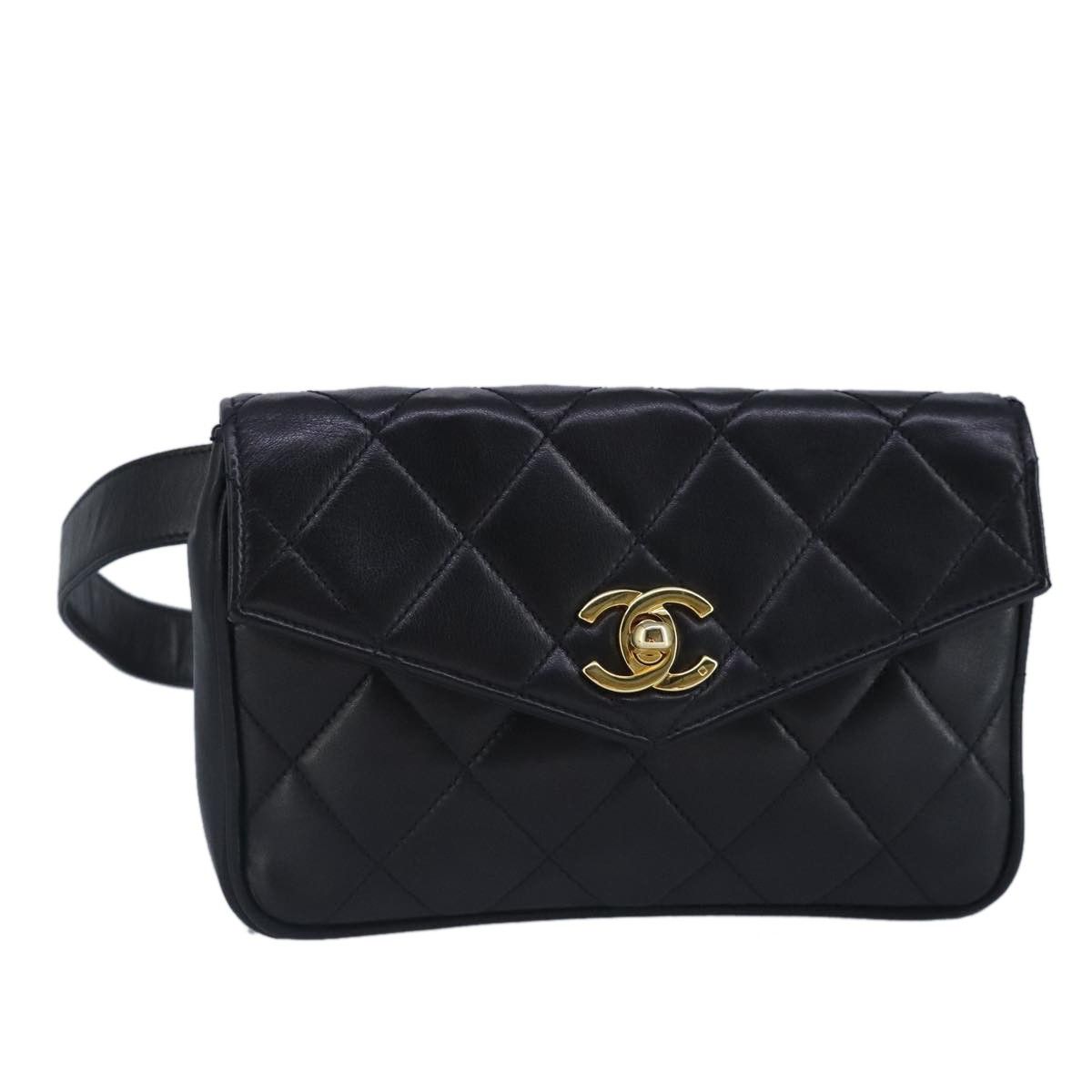 Chanel Chanel Vintage CC Flap Waist Bag Quilted Leather Size ONE SIZE - 21 Thumbnail
