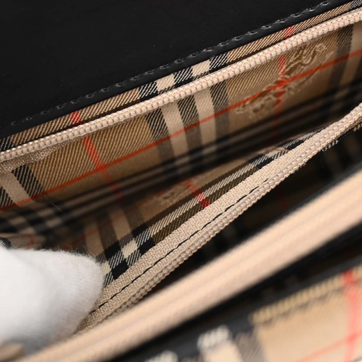 Burberry Burberry Nova Check Handbag Nova Check Canvas and leather Size ONE SIZE - 9 Thumbnail