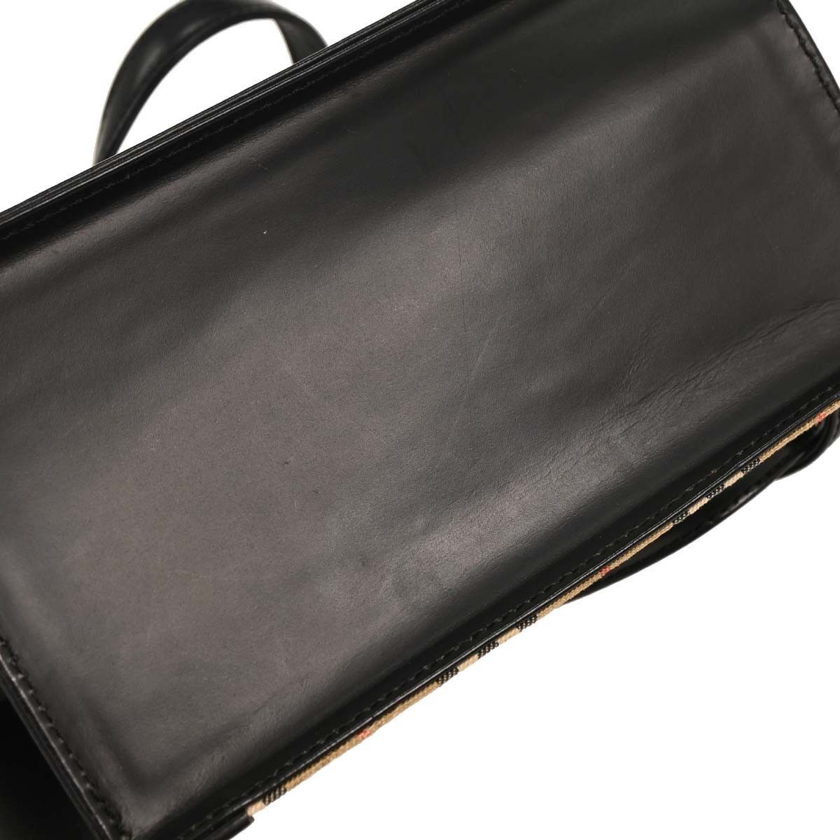 Burberry Burberry Nova Check Handbag Nova Check Canvas and leather Size ONE SIZE - 7 Thumbnail