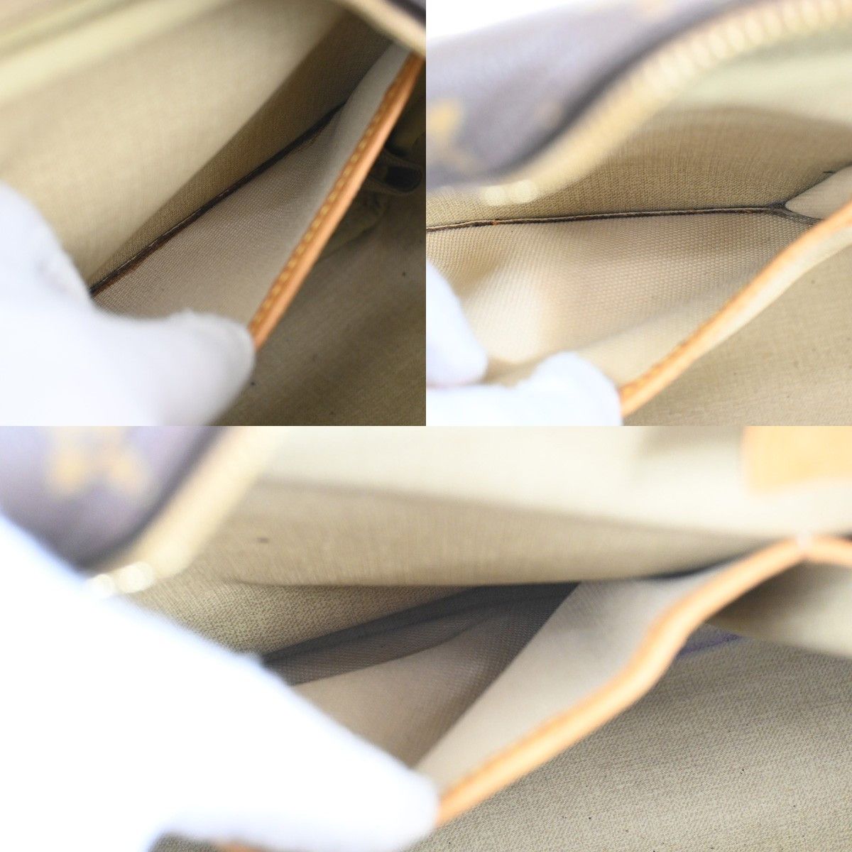 Louis Vuitton Louis Vuitton Deauville Handbag Monogram Canvas Size ONE SIZE - 15 Thumbnail