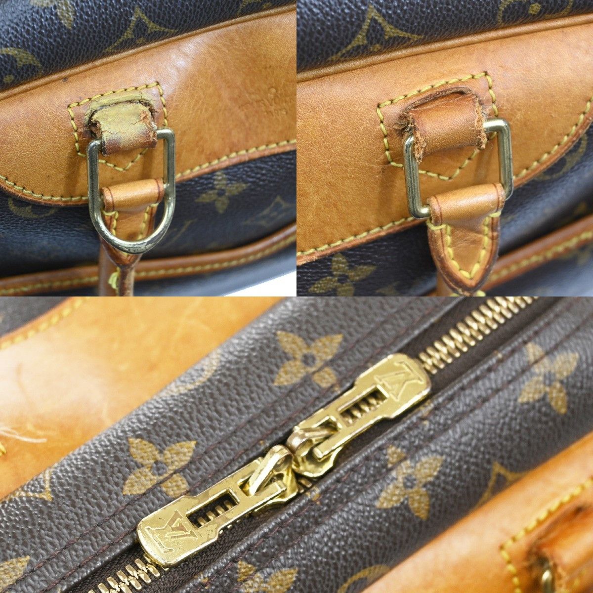 Louis Vuitton Louis Vuitton Deauville Handbag Monogram Canvas Size ONE SIZE - 10 Thumbnail