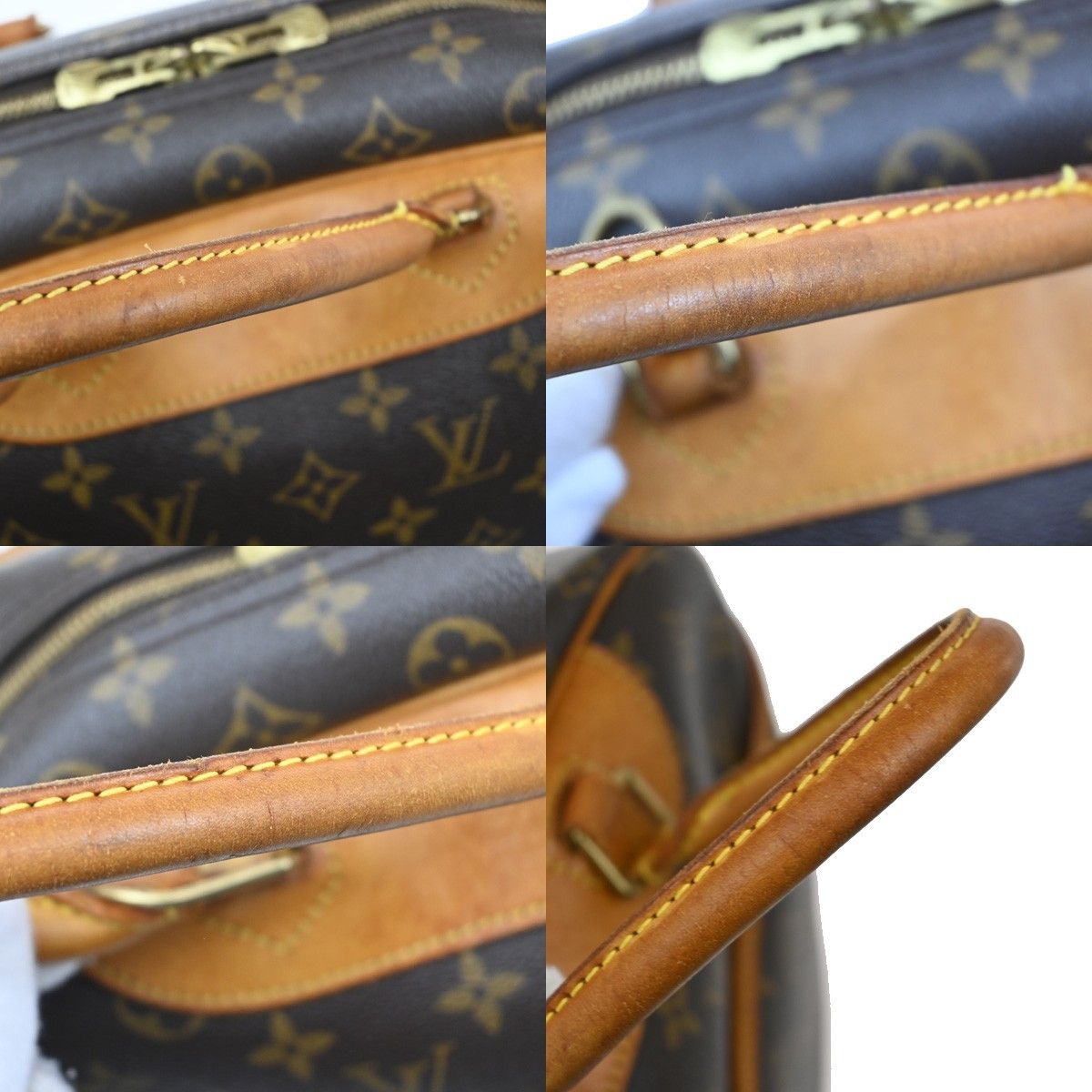 Louis Vuitton Louis Vuitton Deauville Handbag Monogram Canvas Size ONE SIZE - 13 Thumbnail