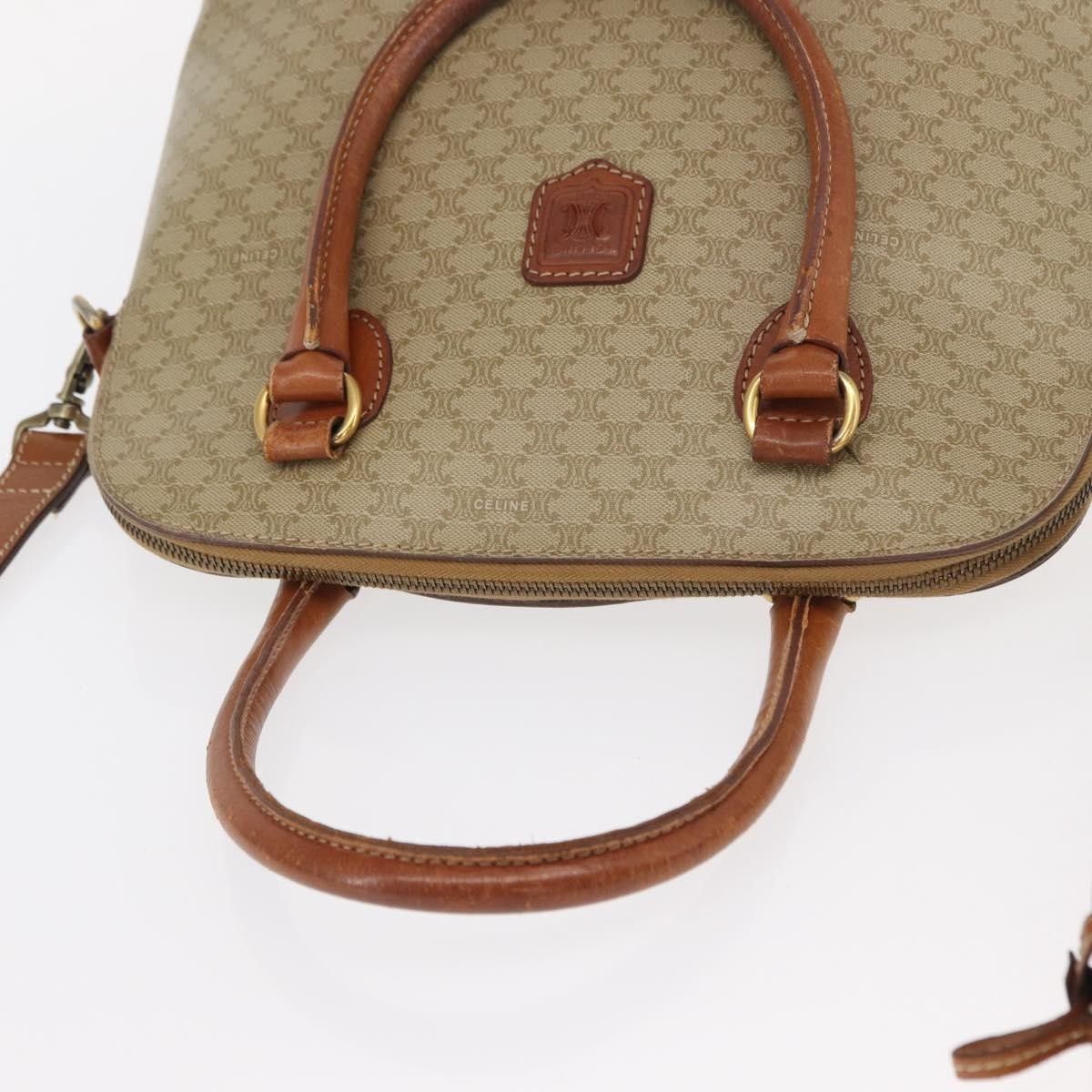 Celine Celine Vintage Macadam Handbag Canvas Size ONE SIZE - 16 Thumbnail