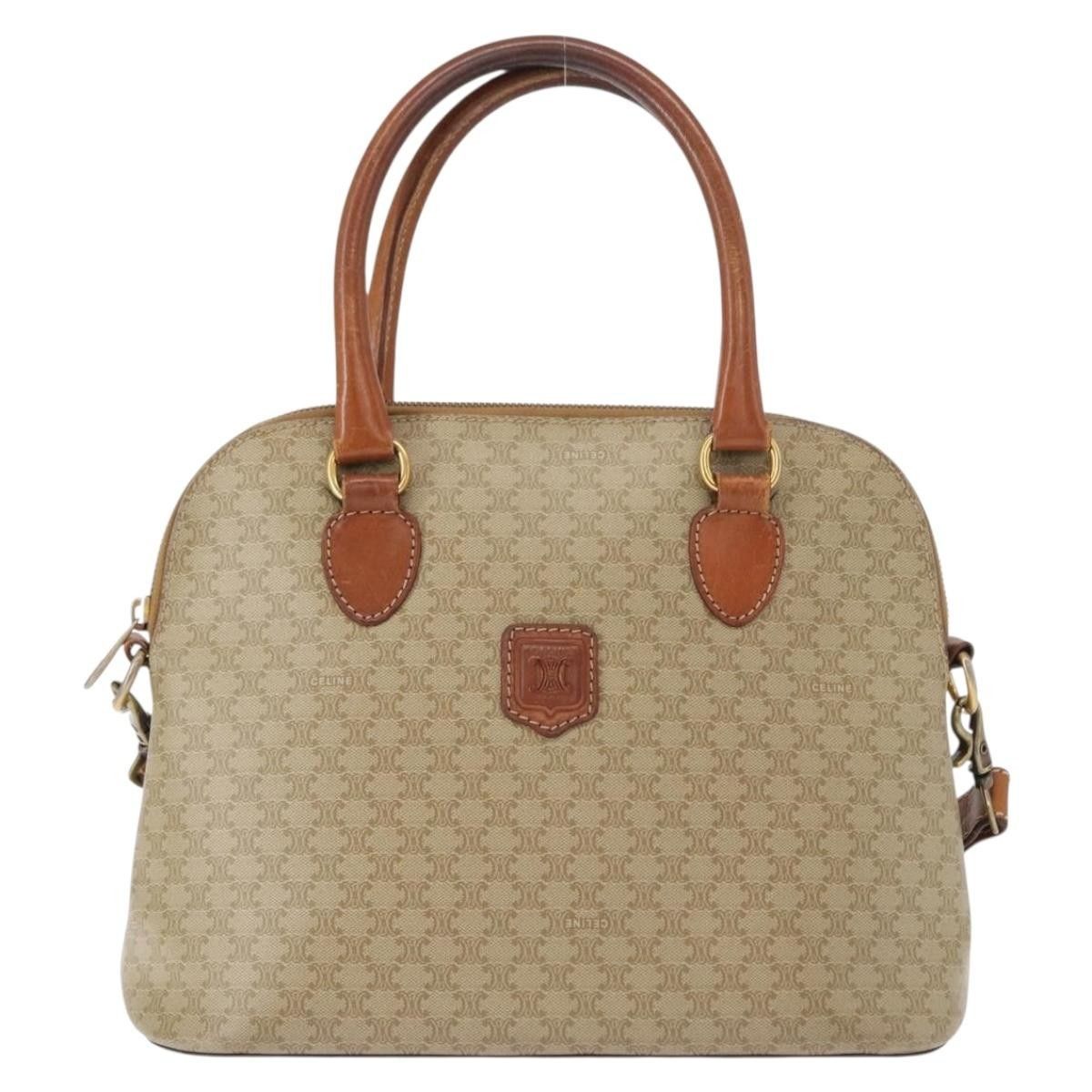 Celine Celine Vintage Macadam Handbag Canvas Size ONE SIZE - 18 Thumbnail
