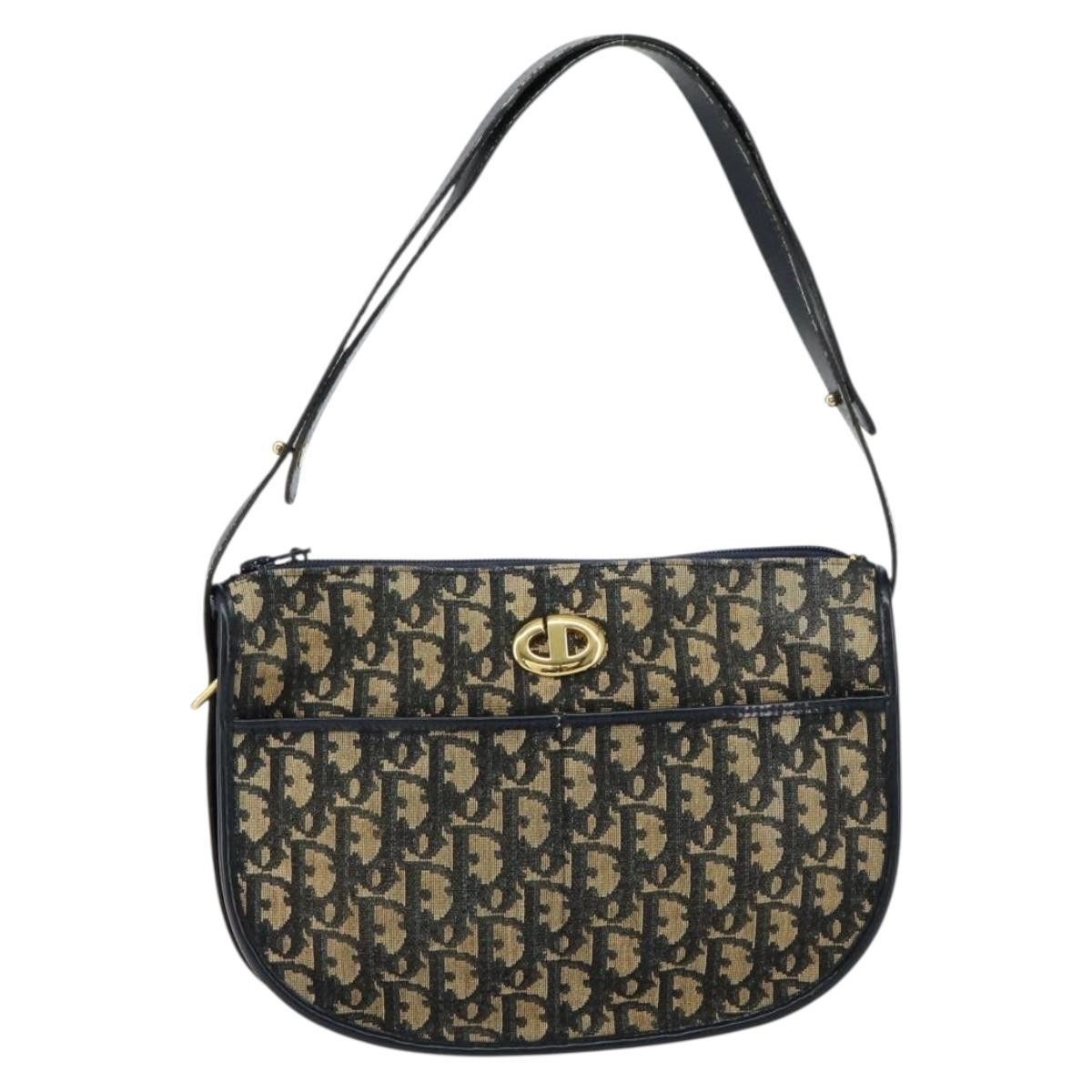 Dior Christian Dior Vintage Trotter Shoulder Bag Canvas Size ONE SIZE - 19 Thumbnail