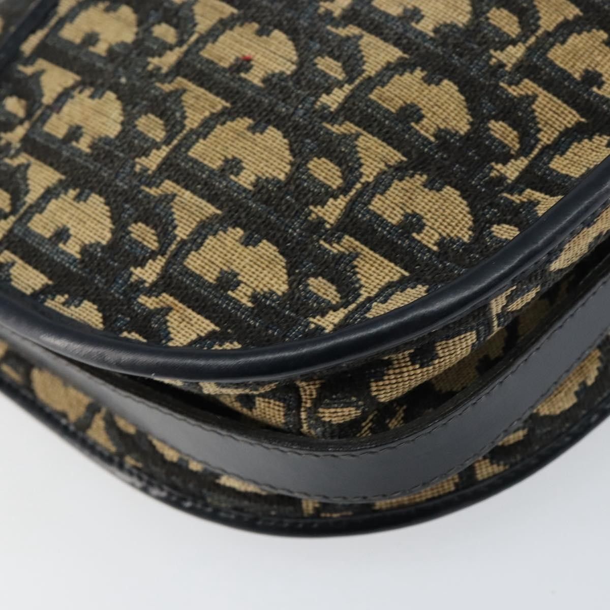 Dior Christian Dior Vintage Trotter Shoulder Bag Canvas Size ONE SIZE - 11 Thumbnail