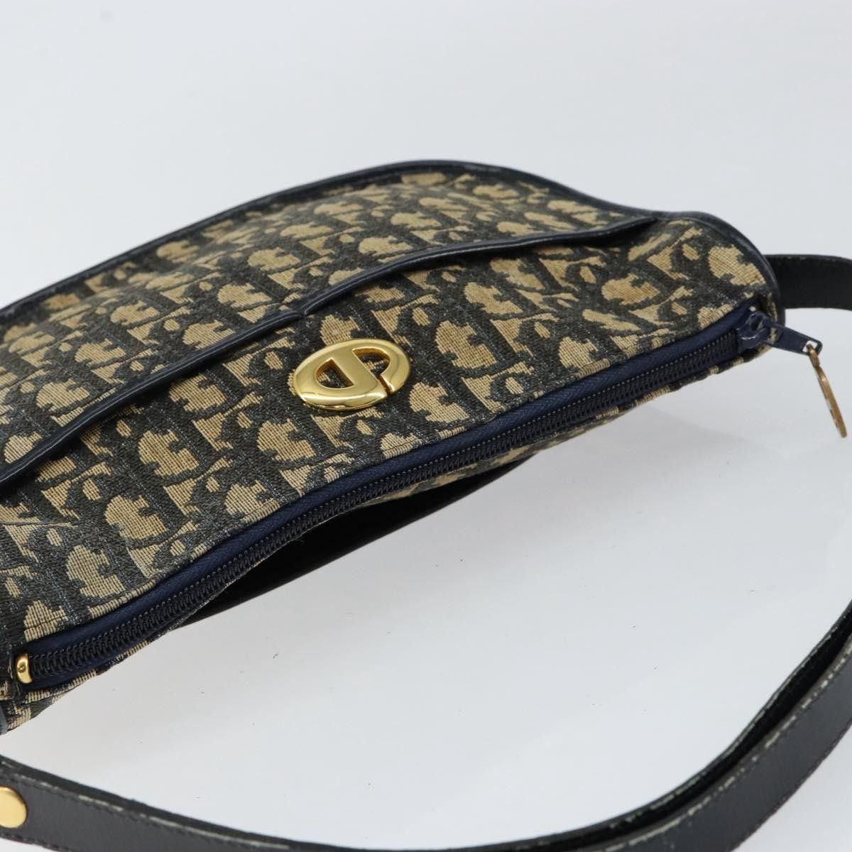 Dior Christian Dior Vintage Trotter Shoulder Bag Canvas Size ONE SIZE - 15 Thumbnail