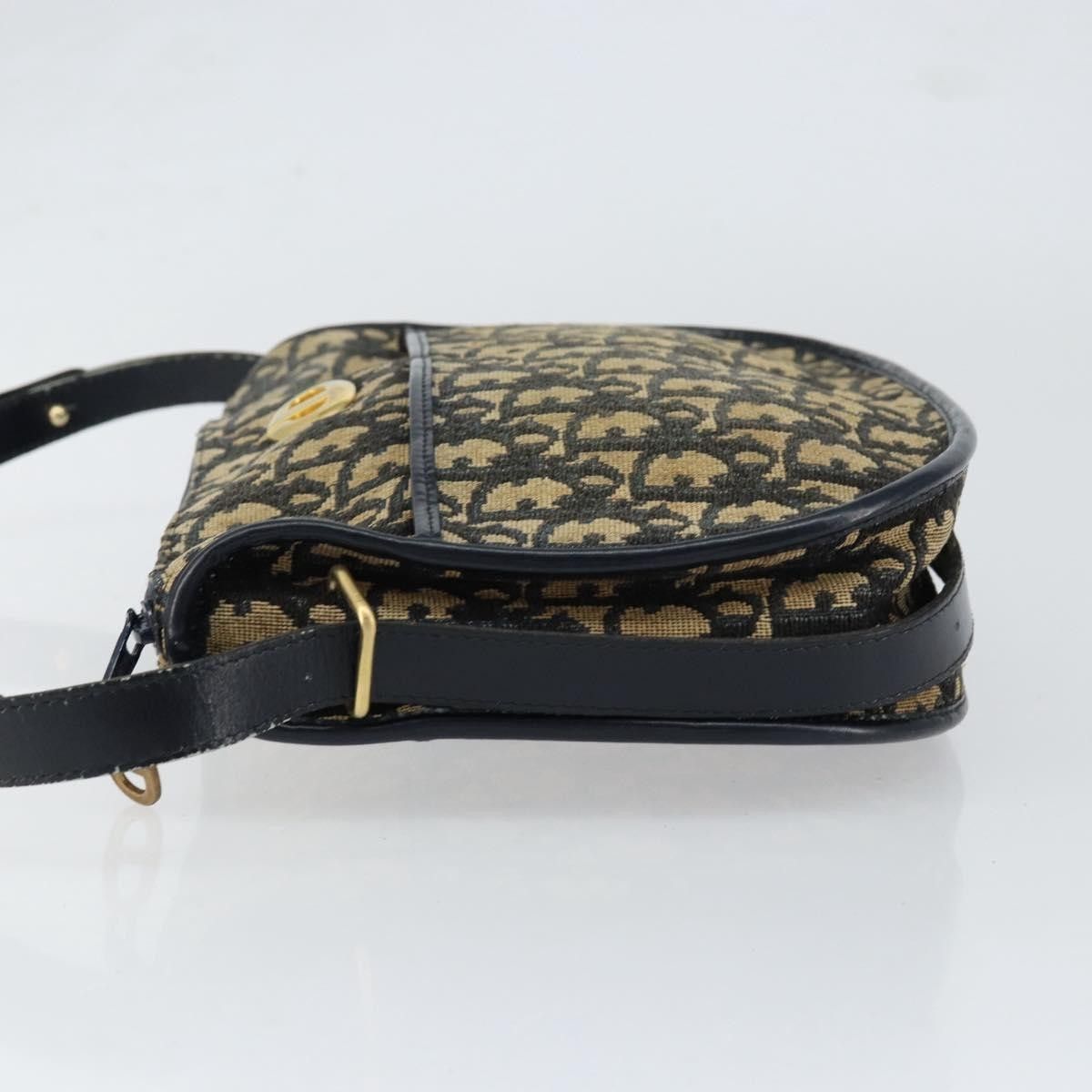 Dior Christian Dior Vintage Trotter Shoulder Bag Canvas Size ONE SIZE - 4 Thumbnail