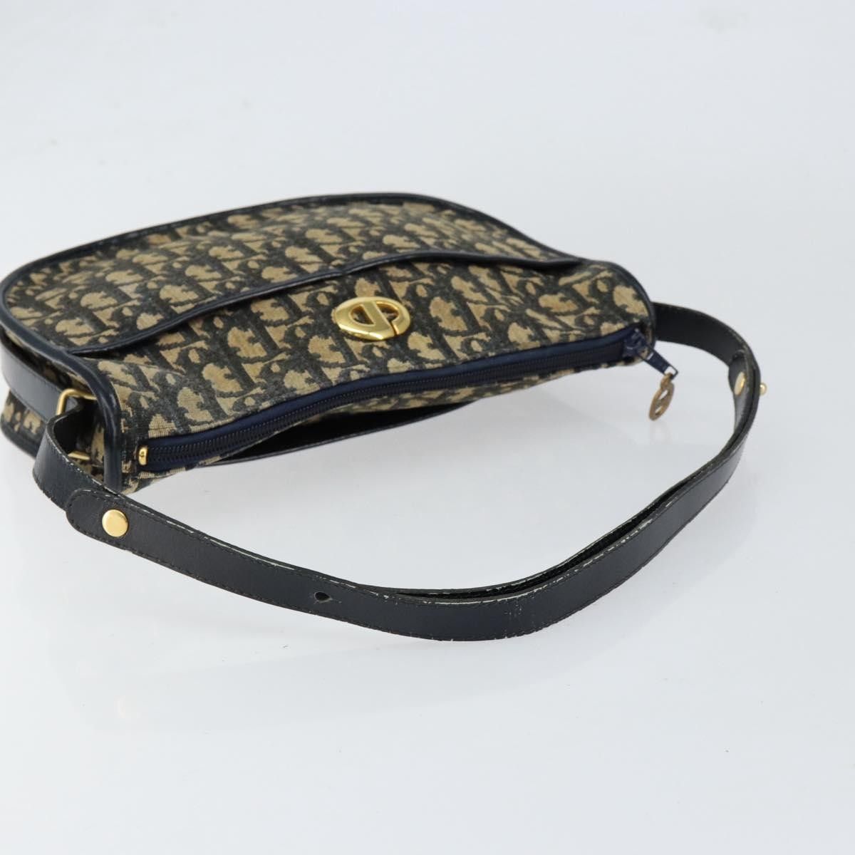 Dior Christian Dior Vintage Trotter Shoulder Bag Canvas Size ONE SIZE - 7 Thumbnail