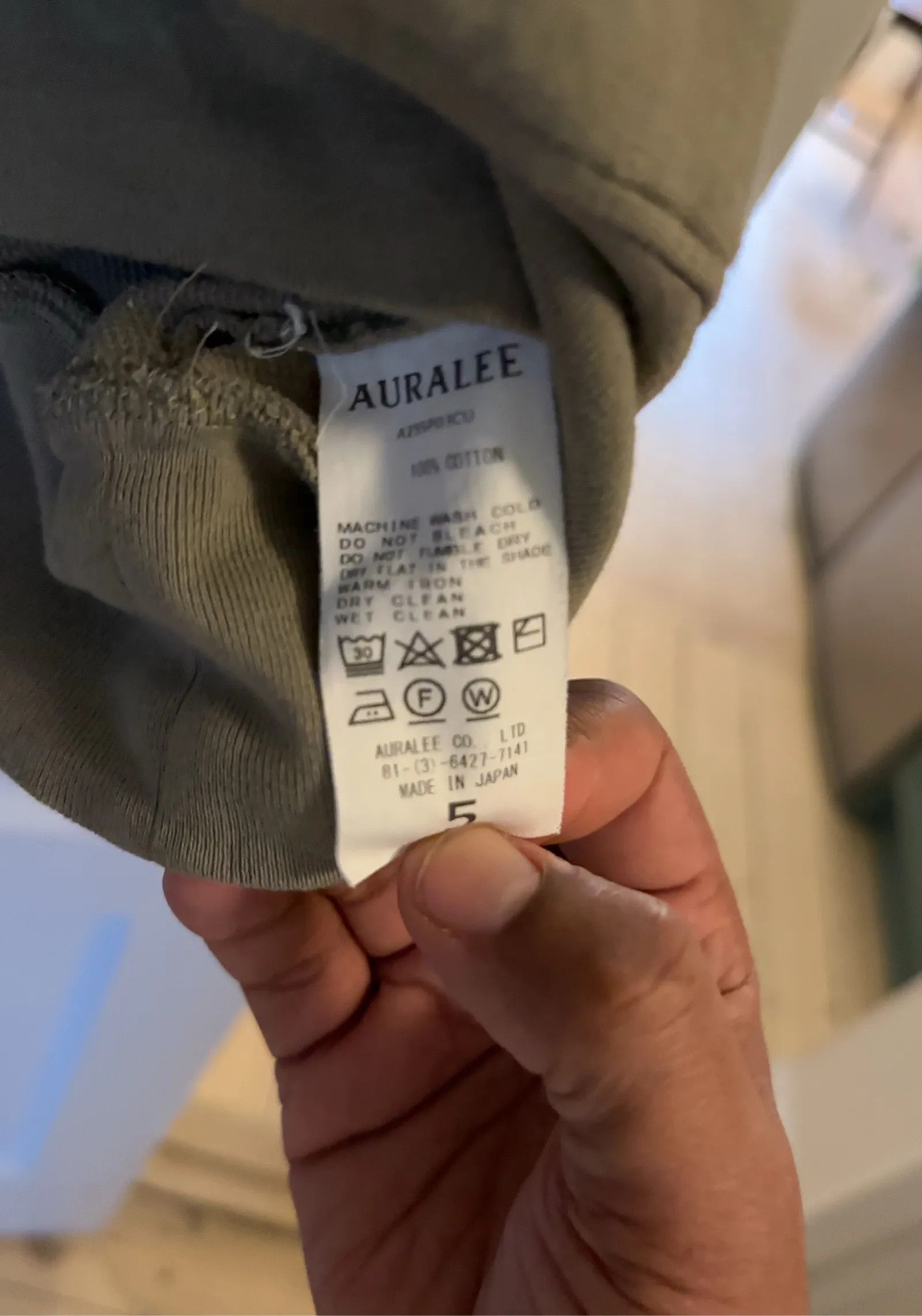 Auralee Auralee Sweatshirt Size XL / US 12-14 / IT 48-50 - 3 Thumbnail