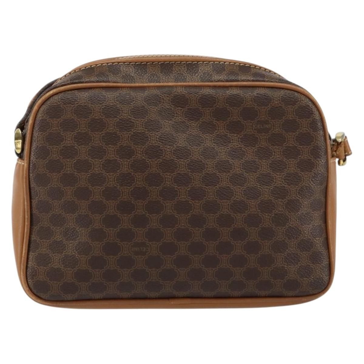 Celine Celine Vintage Macadam Canvas and Leather Size ONE SIZE - 2 Thumbnail