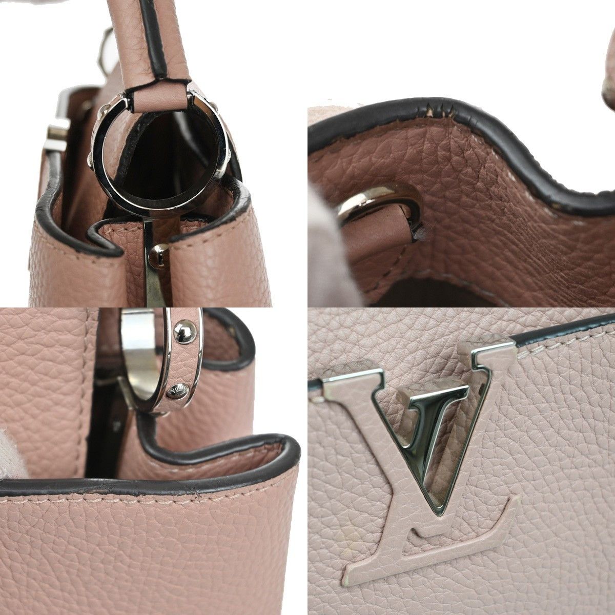 Louis Vuitton Louis Vuitton Capucines Bag Leather Size ONE SIZE - 9 Thumbnail