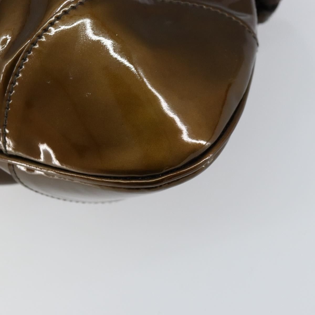 Salvatore Ferragamo Salvatore Ferragamo Gancini handbag Patent leather Size ONE SIZE - 11 Thumbnail