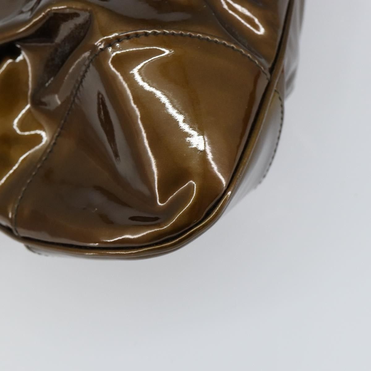 Salvatore Ferragamo Salvatore Ferragamo Gancini handbag Patent leather Size ONE SIZE - 12 Thumbnail