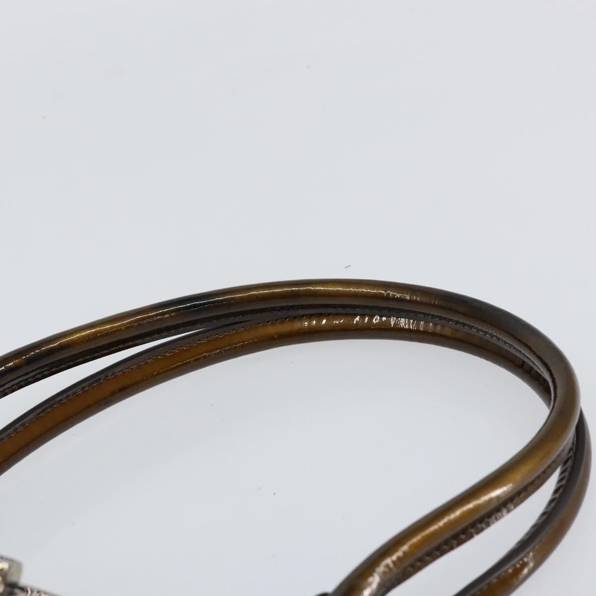 Salvatore Ferragamo Salvatore Ferragamo Gancini handbag Patent leather Size ONE SIZE - 17 Thumbnail