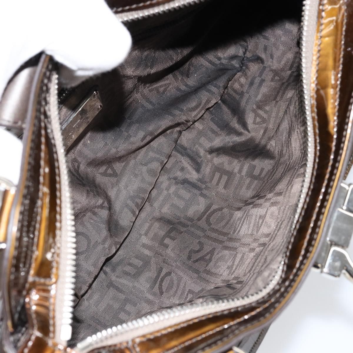 Salvatore Ferragamo Salvatore Ferragamo Gancini handbag Patent leather Size ONE SIZE - 5 Thumbnail