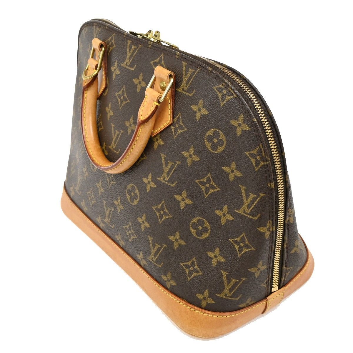 Louis Vuitton Louis Vuitton Alma Handbag Monogram Canvas Size ONE SIZE - 4 Thumbnail