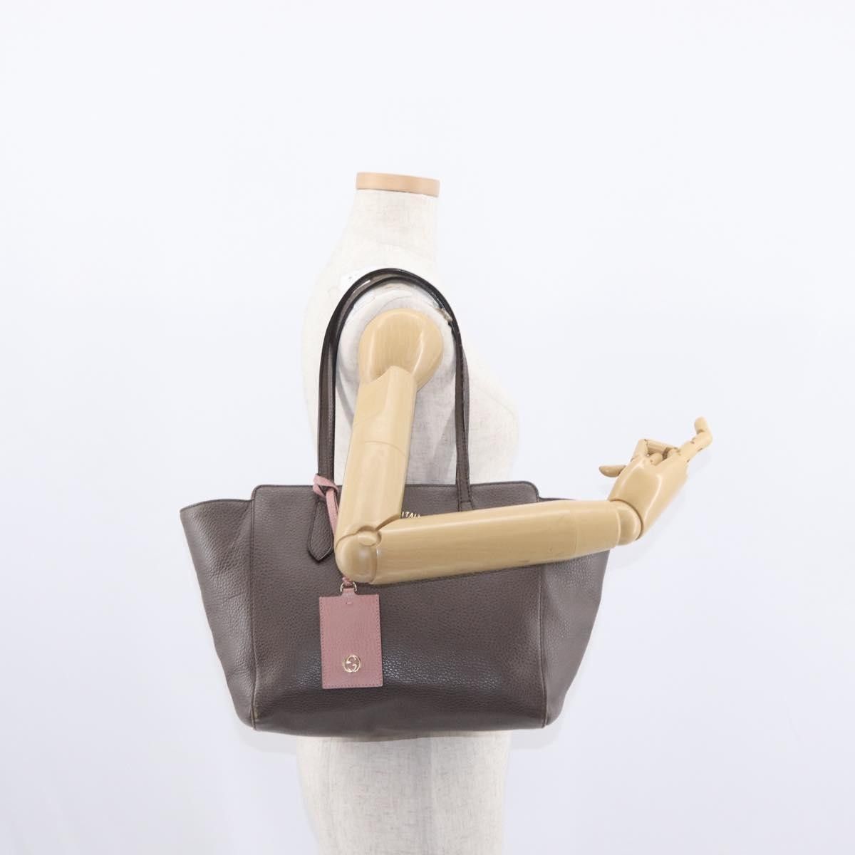 Gucci Gucci Swing Tote Leather Size ONE SIZE - 14 Thumbnail