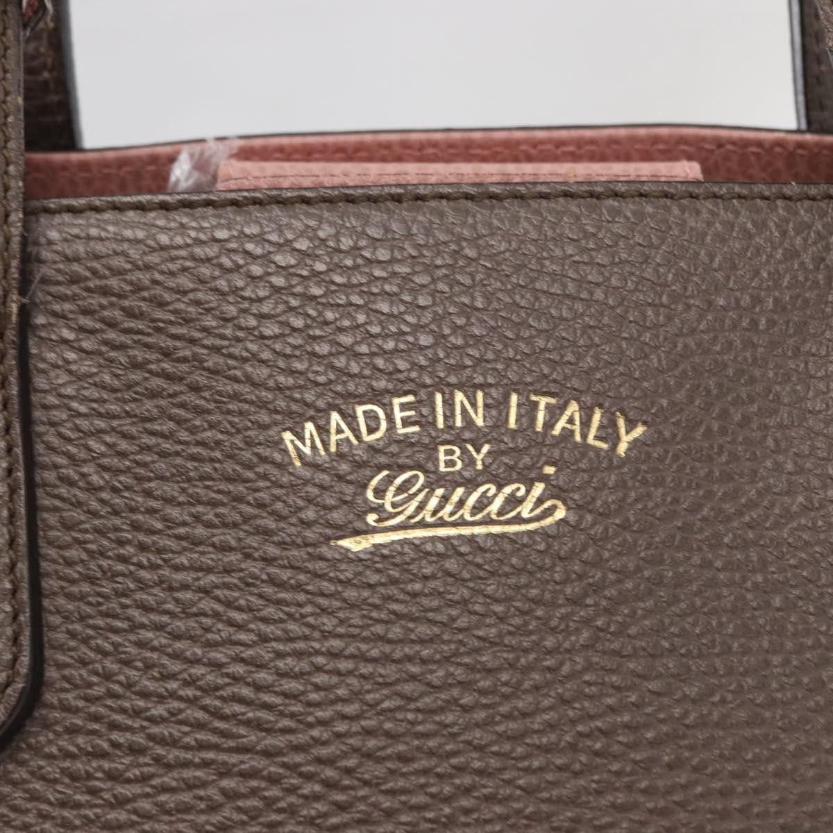 Gucci Gucci Swing Tote Leather Size ONE SIZE - 19 Thumbnail