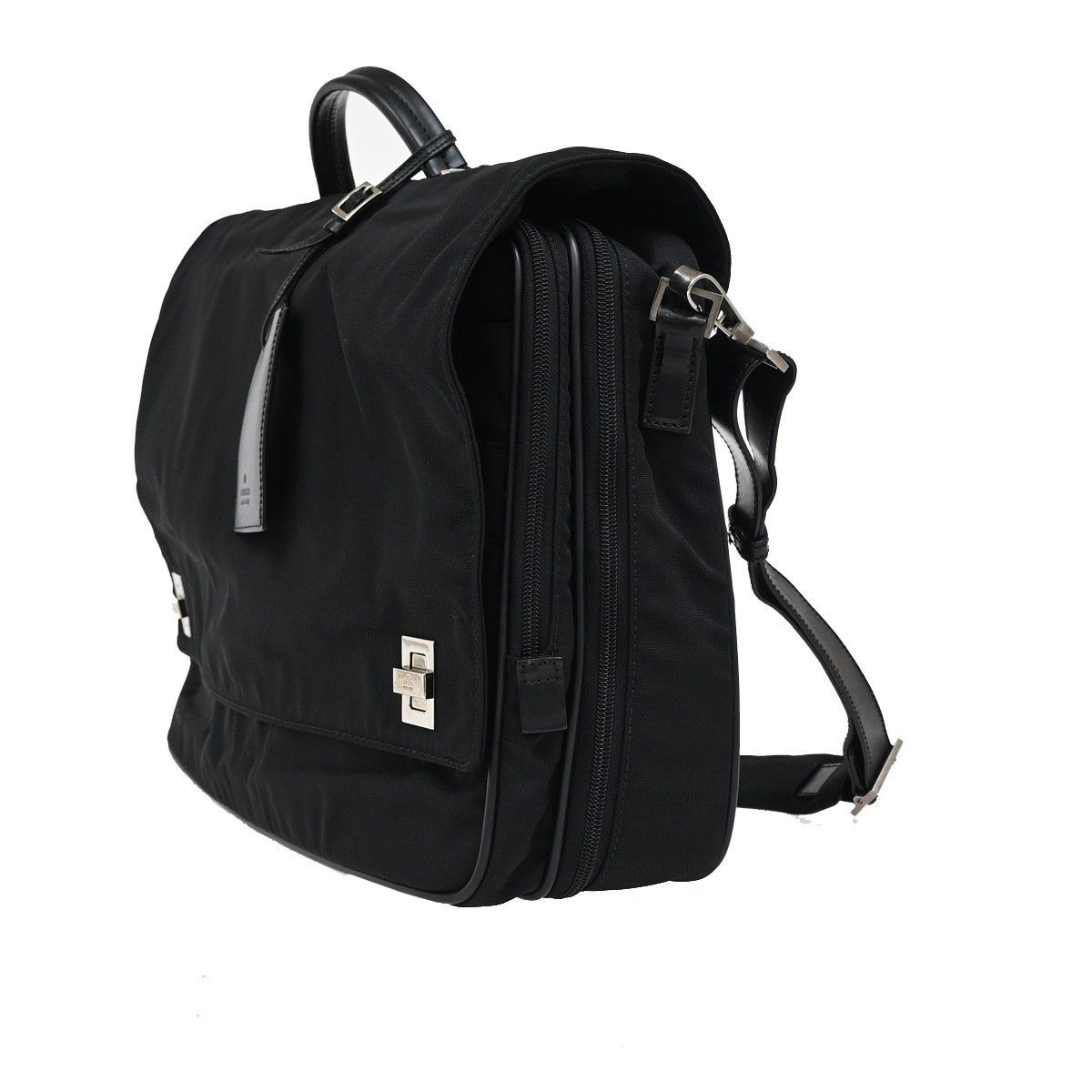 Gucci Gucci Logo Messenger Bag Coated Canvas Size ONE SIZE - 2 Thumbnail