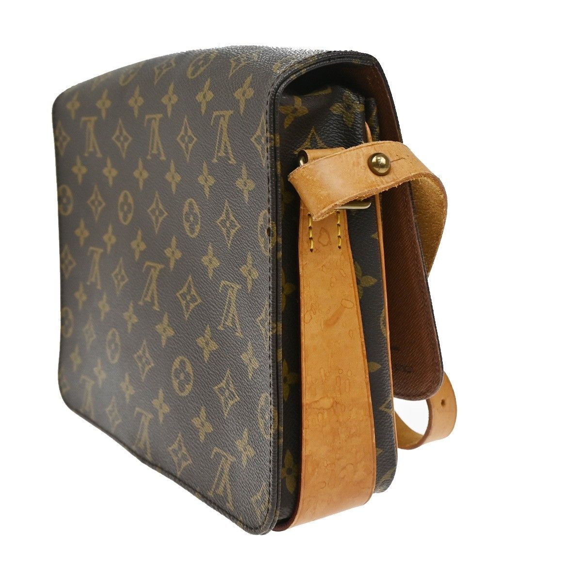 Louis Vuitton Louis Vuitton Cartouchiere Handbag Monogram Canvas Size ONE SIZE - 4 Thumbnail