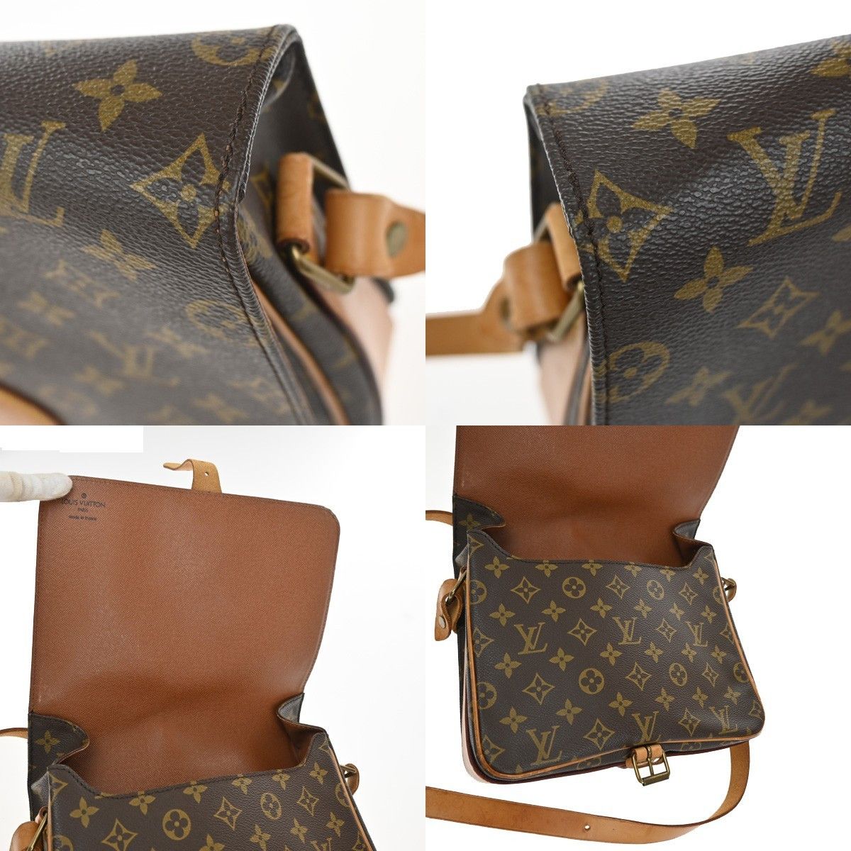 Louis Vuitton Louis Vuitton Cartouchiere Handbag Monogram Canvas Size ONE SIZE - 11 Thumbnail