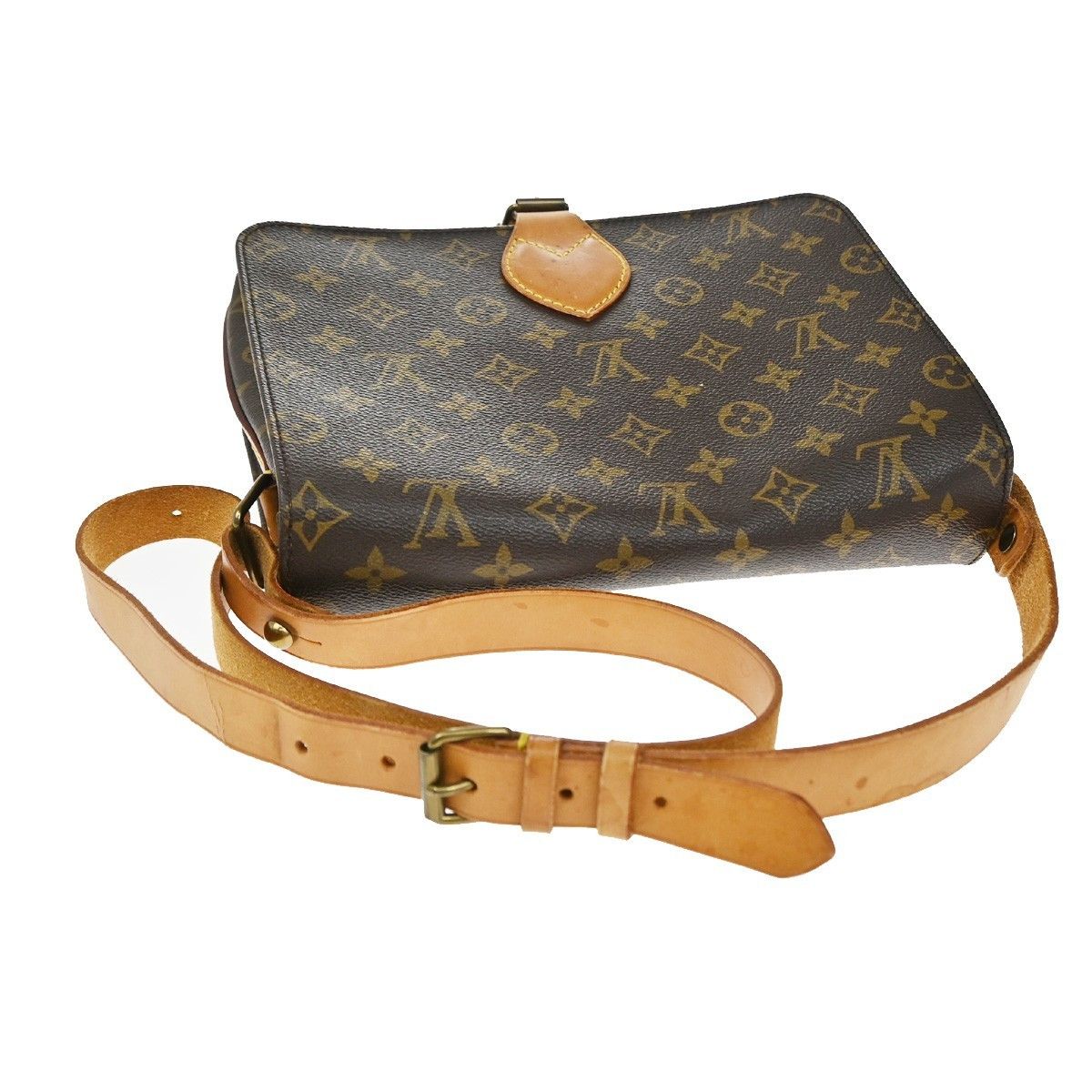 Louis Vuitton Louis Vuitton Cartouchiere Handbag Monogram Canvas Size ONE SIZE - 8 Thumbnail