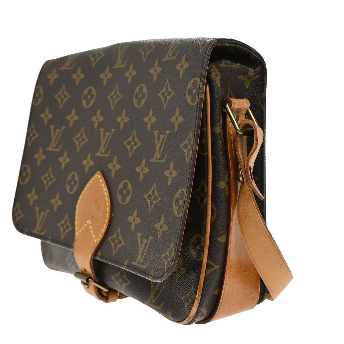 Louis Vuitton Louis Vuitton Cartouchiere Handbag Monogram Canvas Size ONE SIZE - 3 Thumbnail