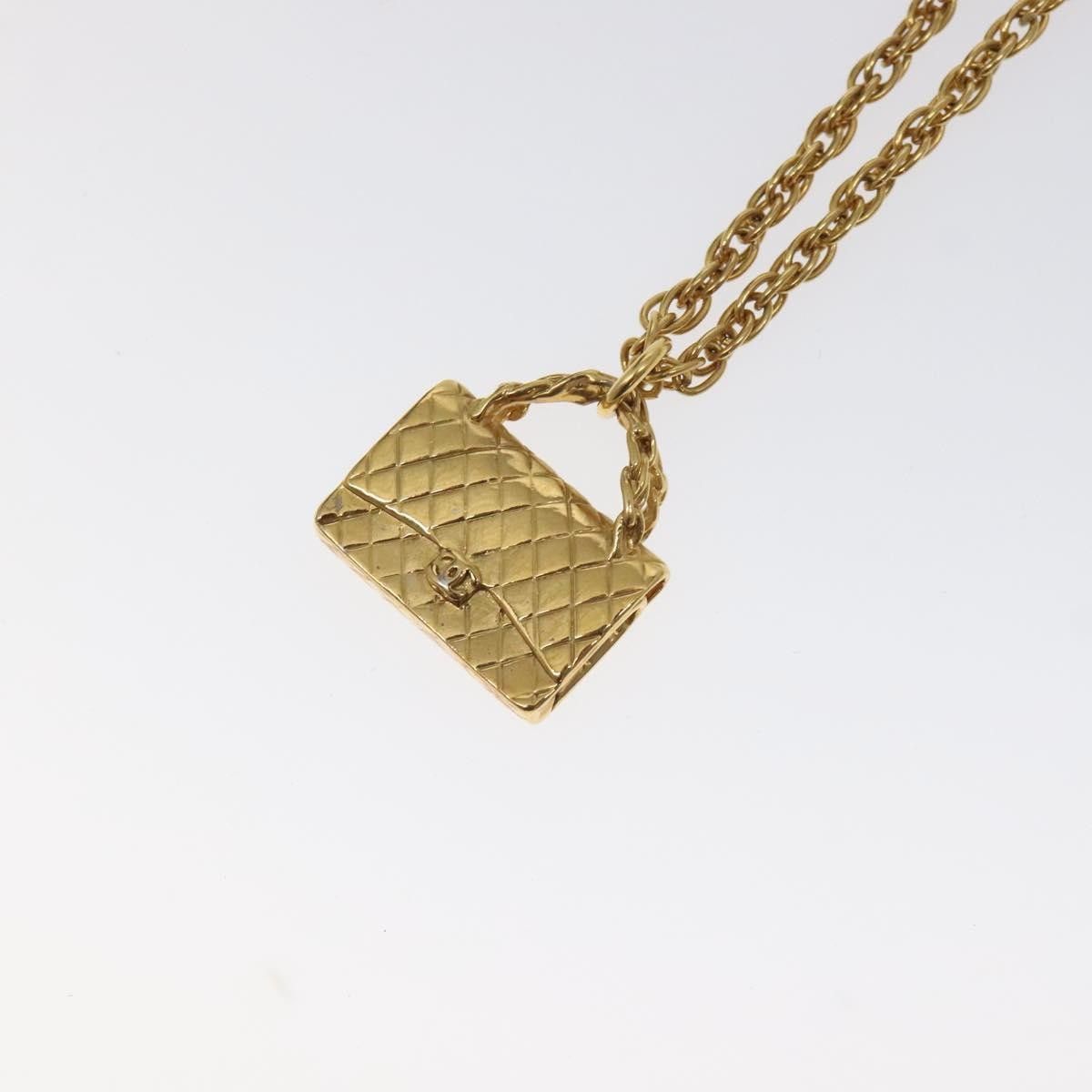 Chanel Chanel Flap Bag Pendant Necklace Metal Size ONE SIZE - 3 Thumbnail